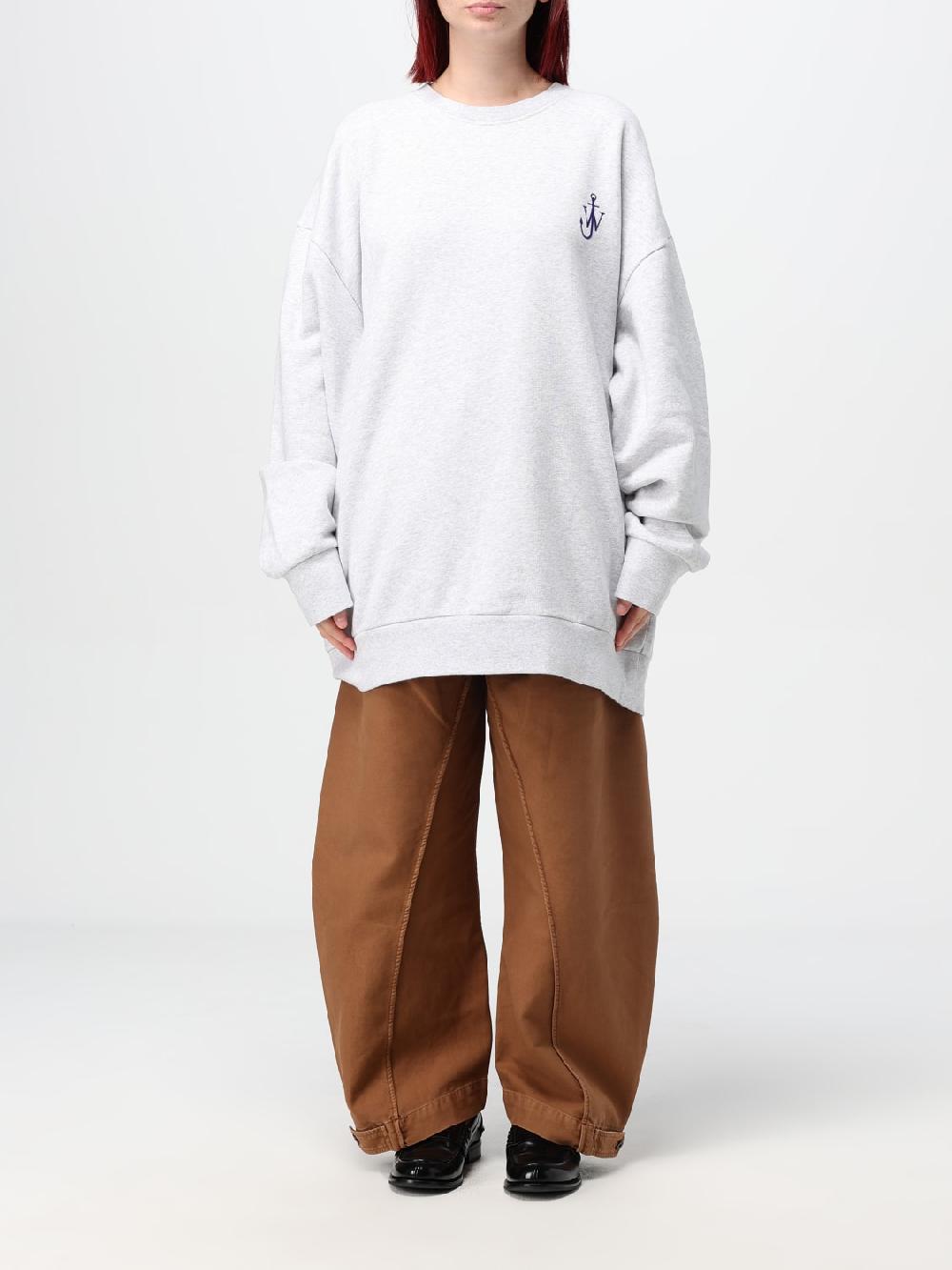 Giglio Felpa JW Anderson in cotone con logo