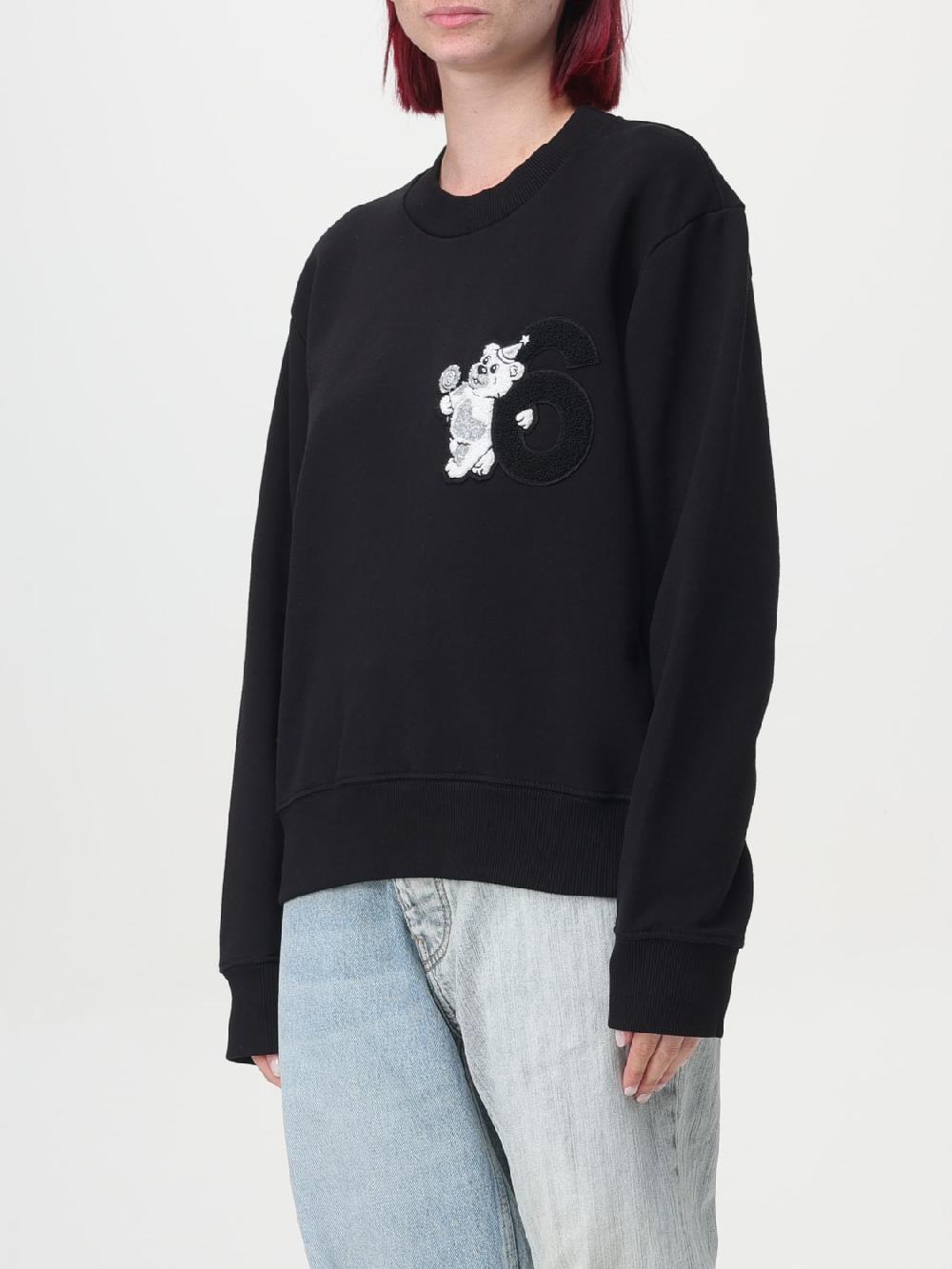 Giglio Felpa MM6 Maison Margiela In Cotone