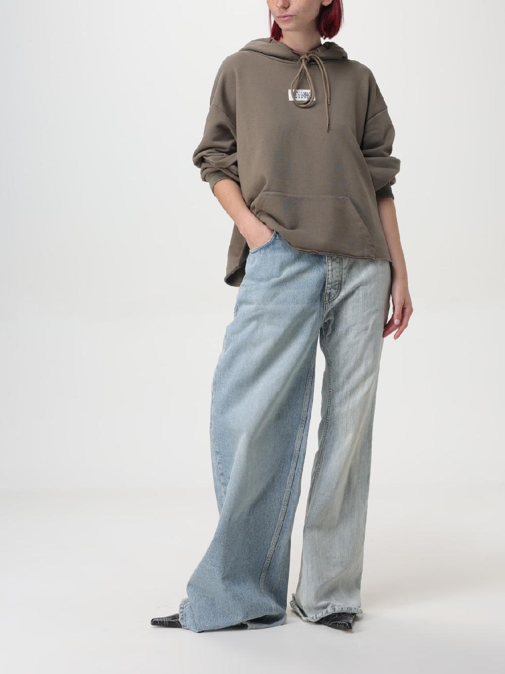 Giglio Felpa MM6 Maison Margiela In Cotone