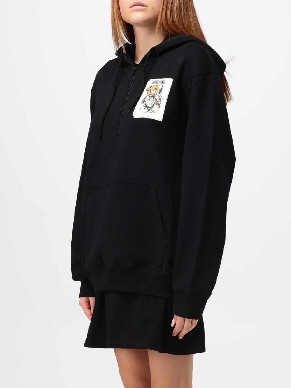 Giglio Felpa Moschino Couture In Cotone