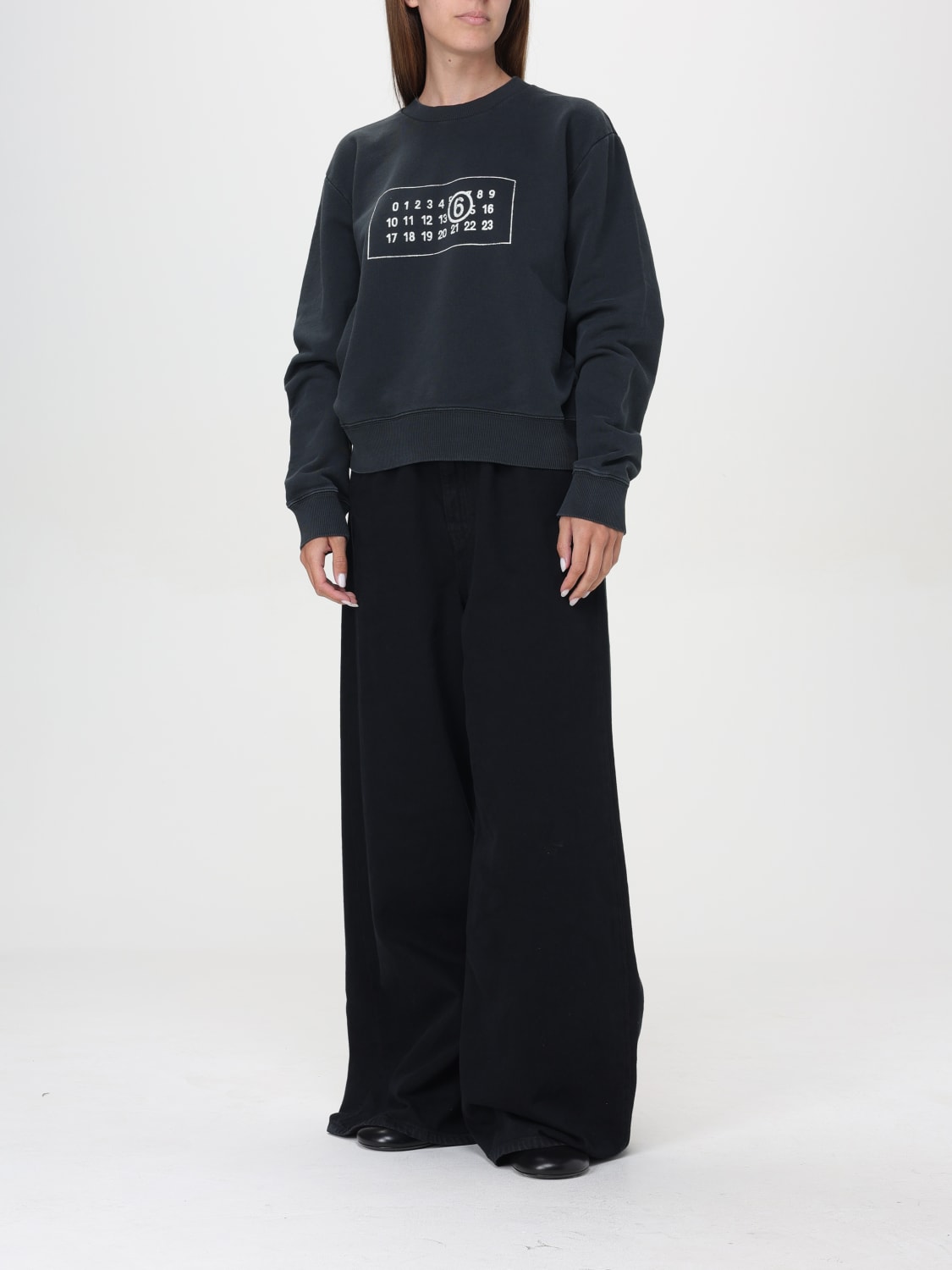 Giglio Felpa Numeric Mm6 Maison Margiela