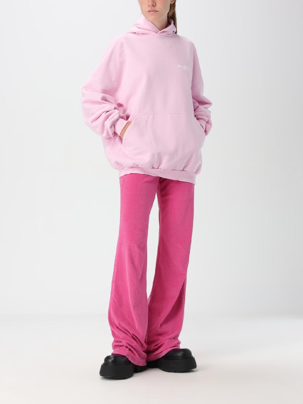 Giglio Felpa Oversize Con Mini Logo Balenciaga