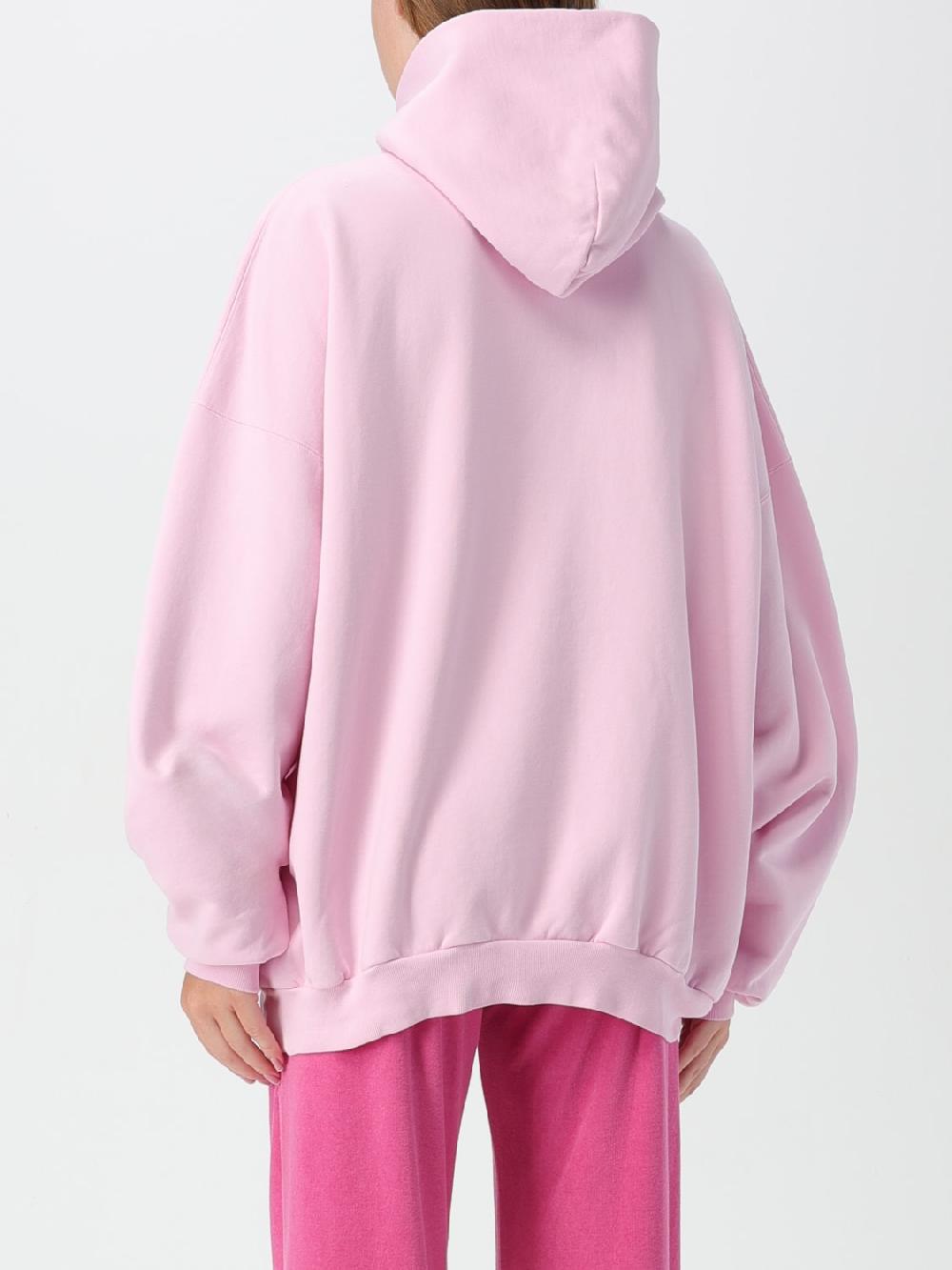 Giglio Felpa Oversize Con Mini Logo Balenciaga
