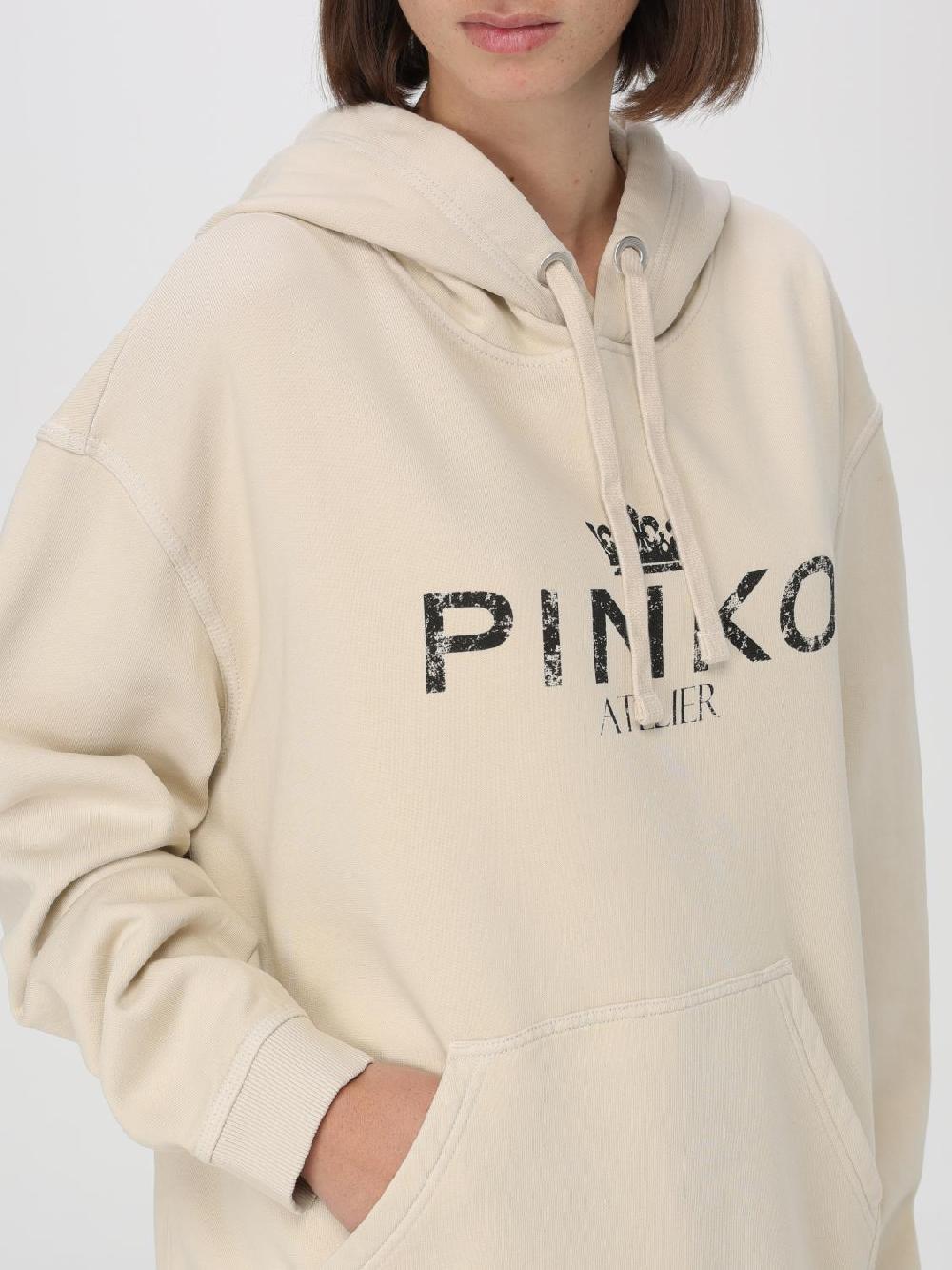 Giglio Felpa Pinko In Cotone Con Logo
