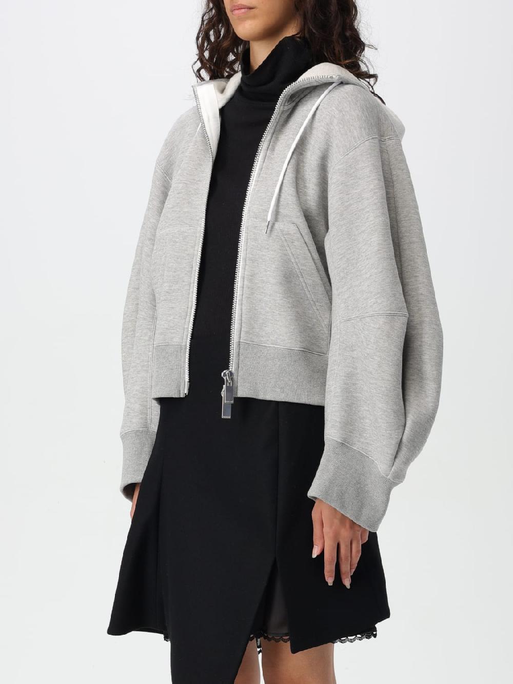 Giglio Felpa Sacai In Misto Cotone