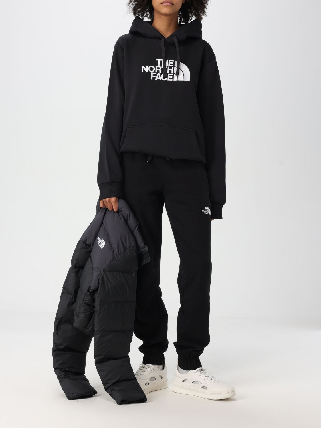 Giglio Felpa The North Face In Misto Cotone
