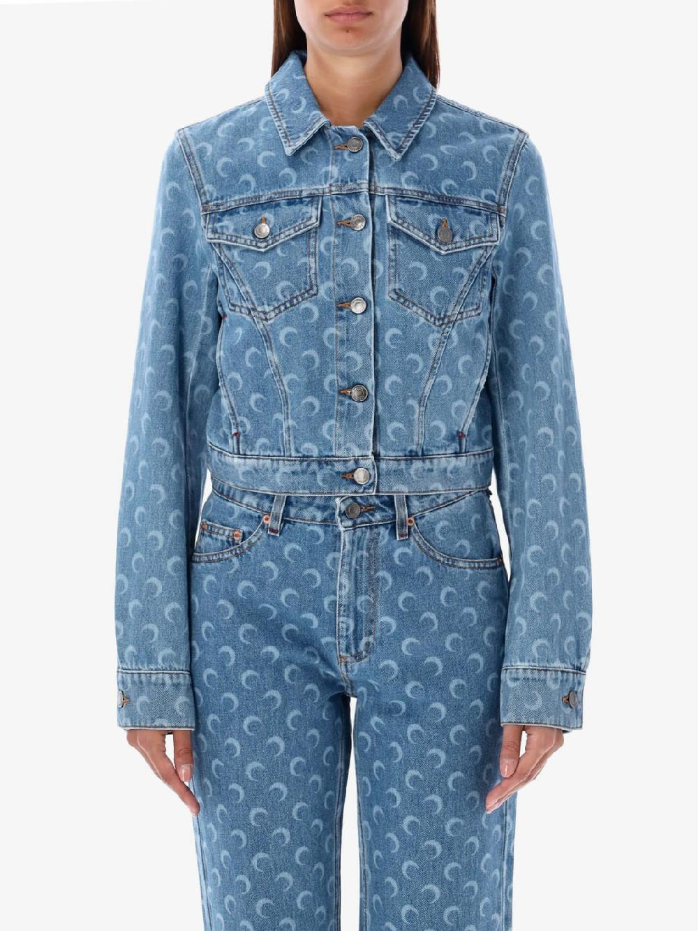 Giglio Giacca a jeans Moon Marine Serre