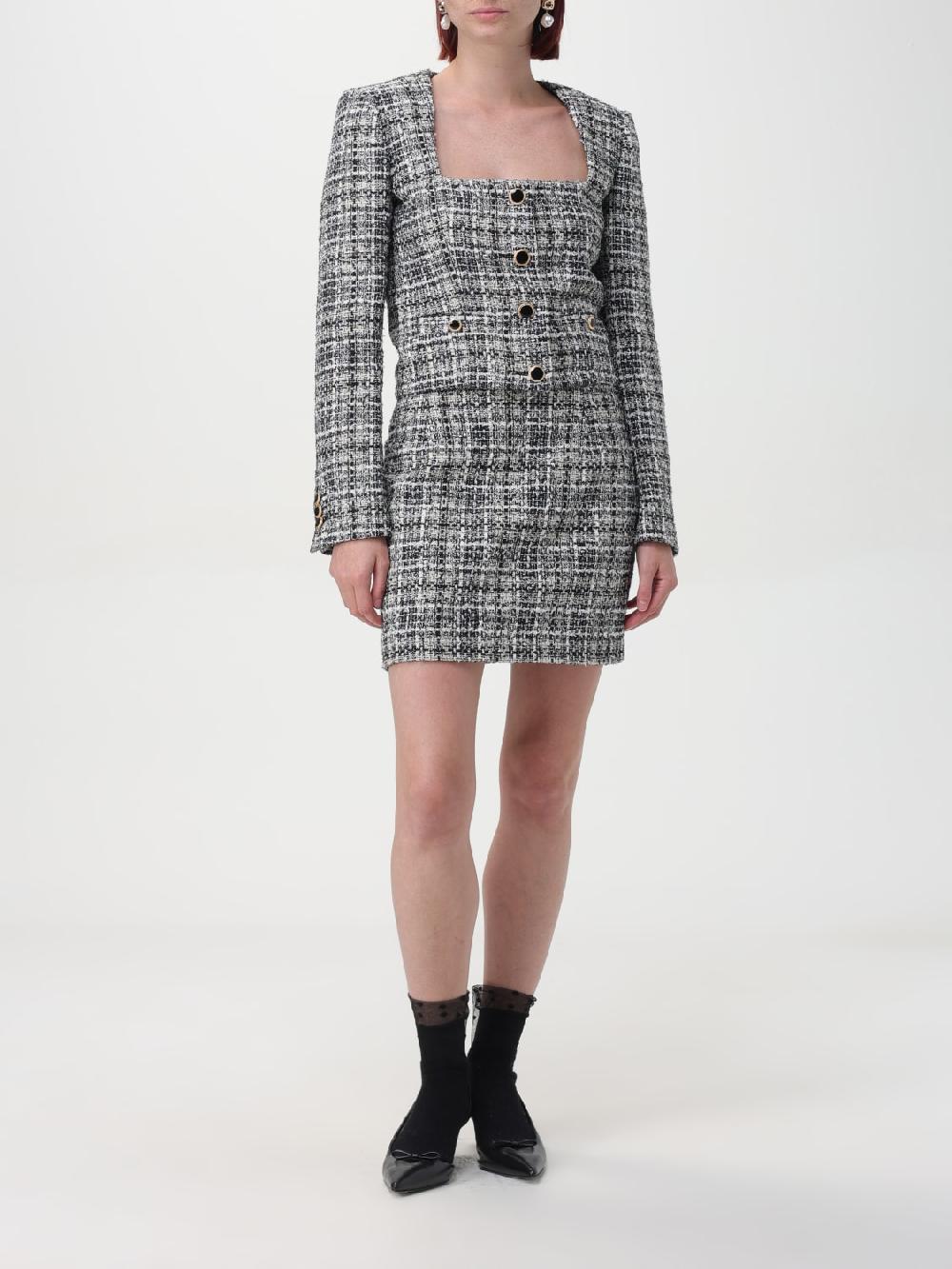Giglio Giacca Alessandra Rich Cropped In Tweed