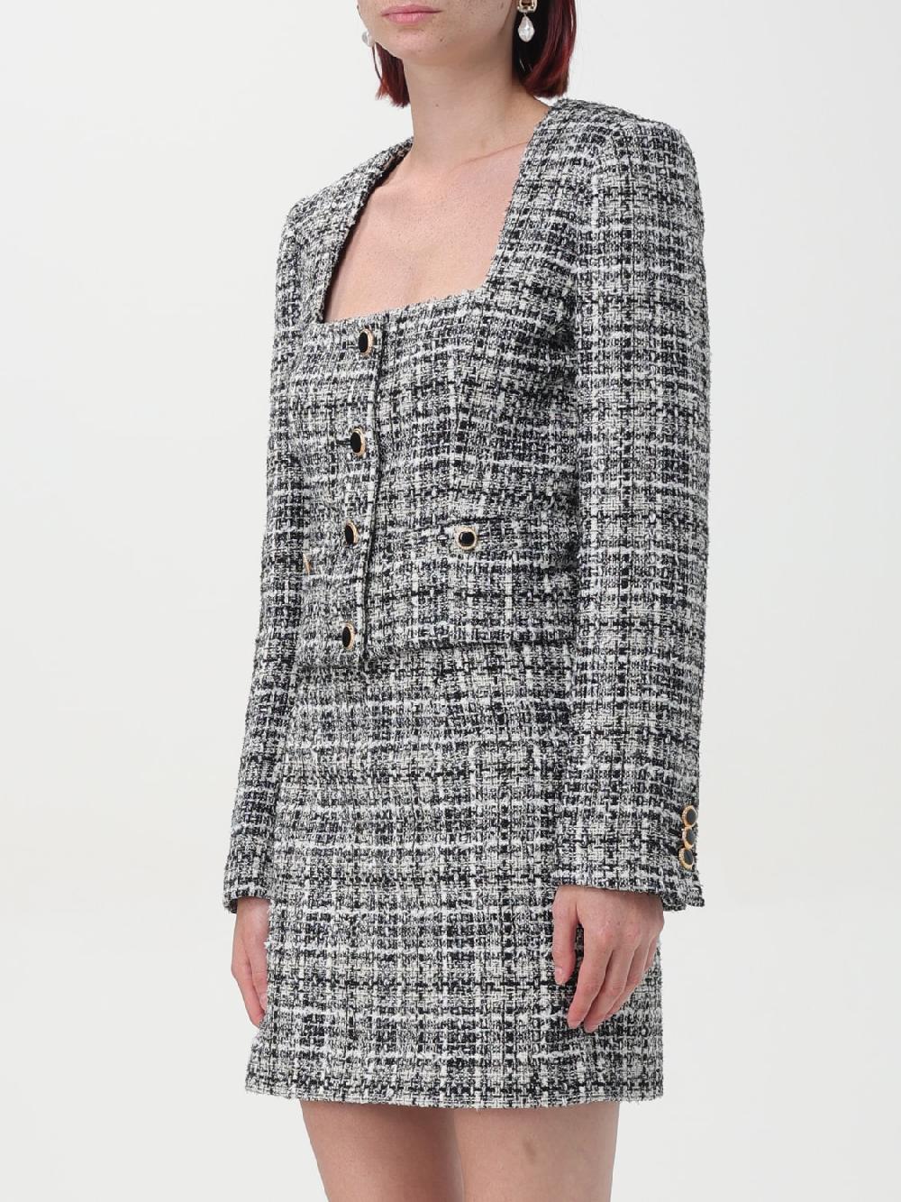 Giglio Giacca Alessandra Rich Cropped In Tweed