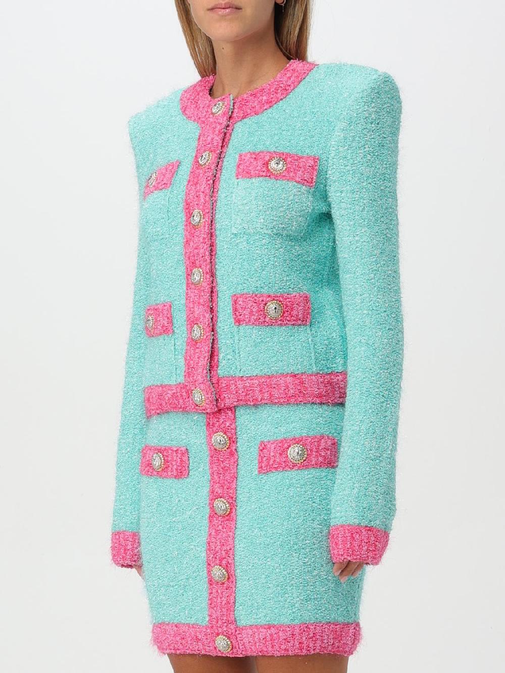 Giglio Giacca Balmain In Tweed