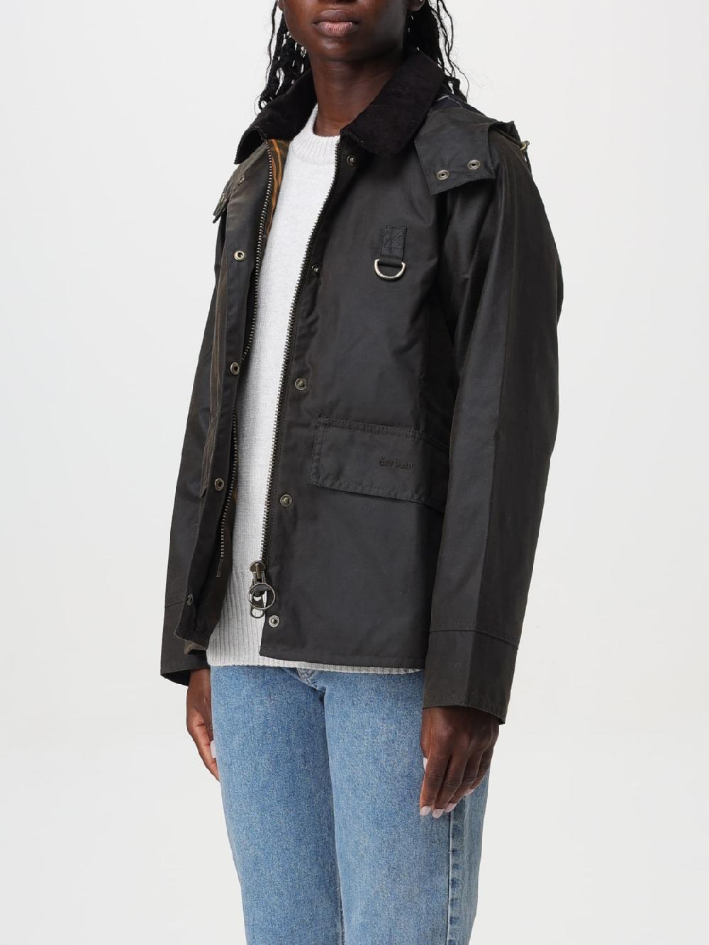 Giglio Giacca Barbour In Cotone Cerato