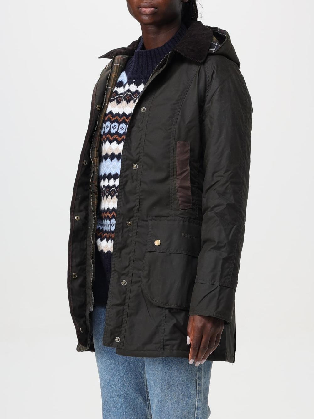 Giglio Giacca Barbour In Cotone Cerato