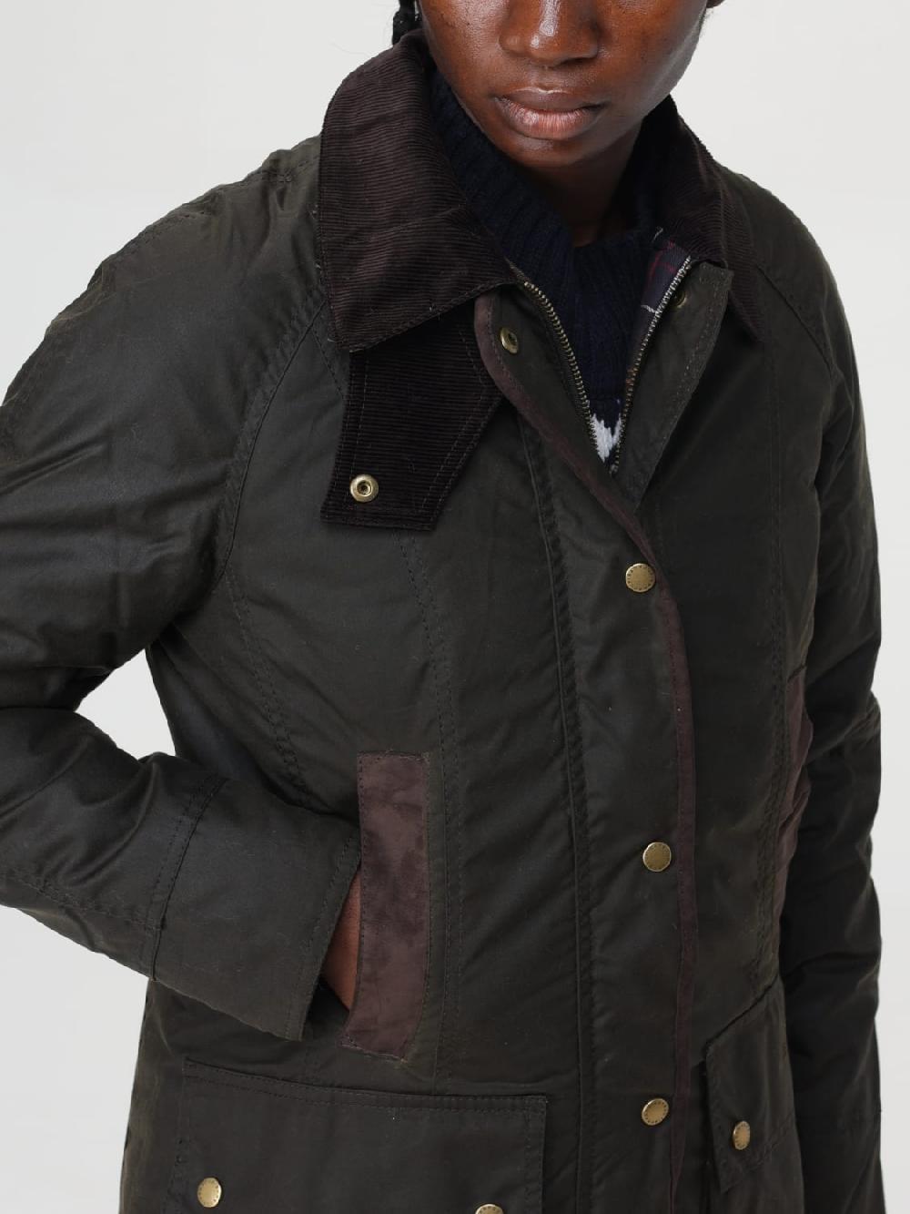 Giglio Giacca Barbour In Cotone Cerato