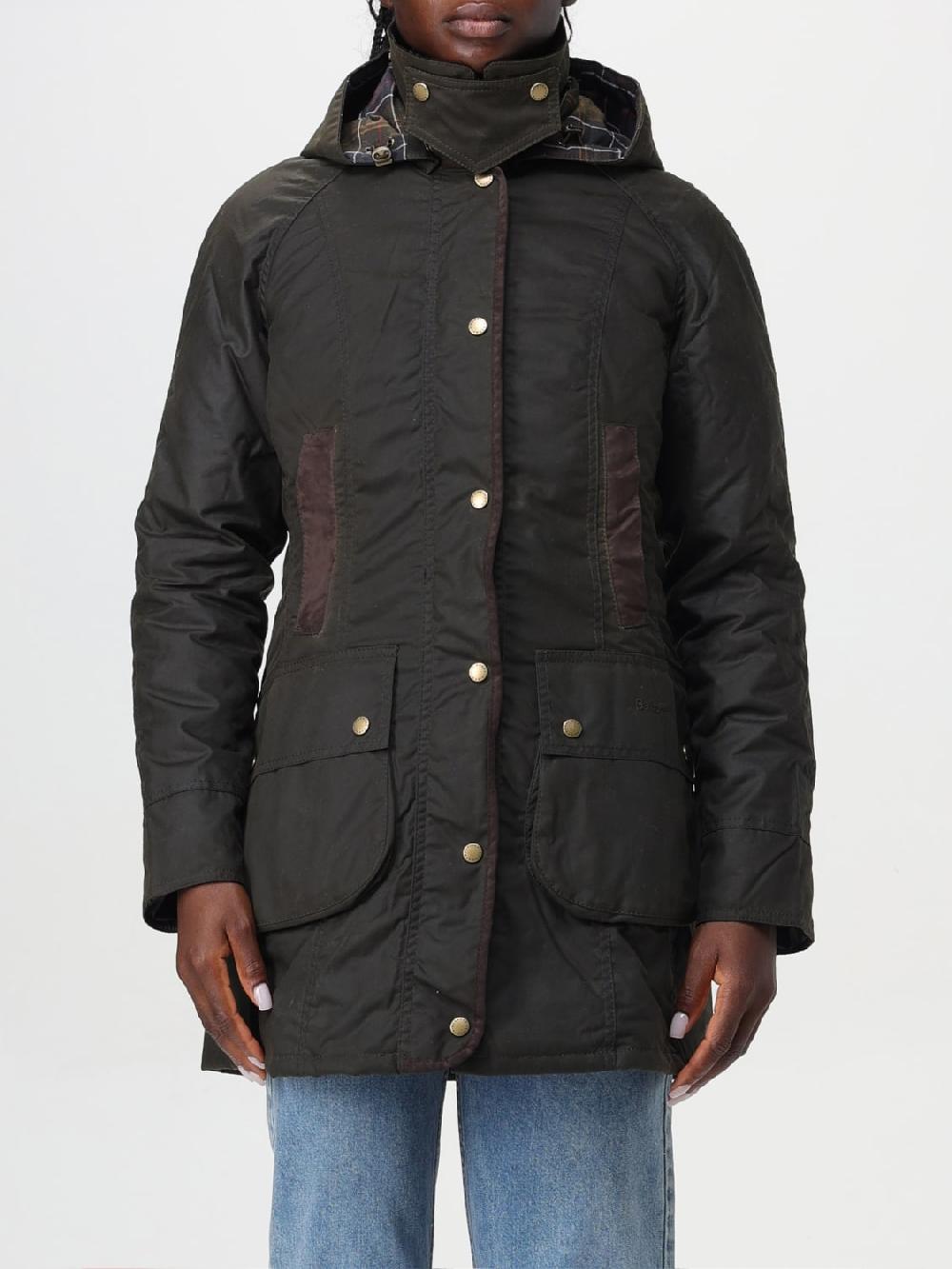 Giglio Giacca Barbour in cotone cerato