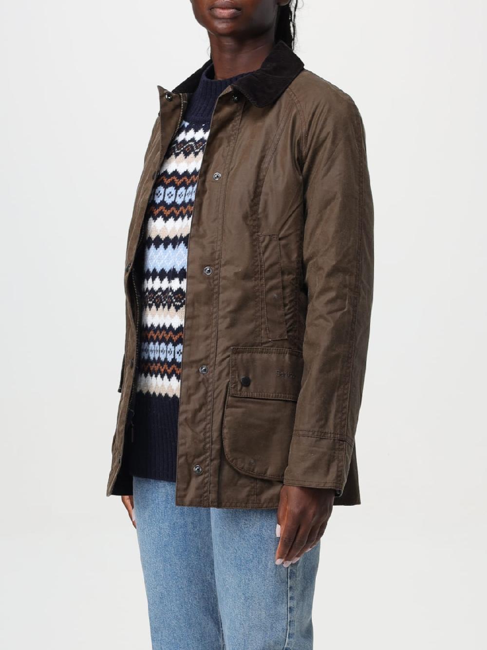 Giglio Giacca Barbour In Cotone Cerato