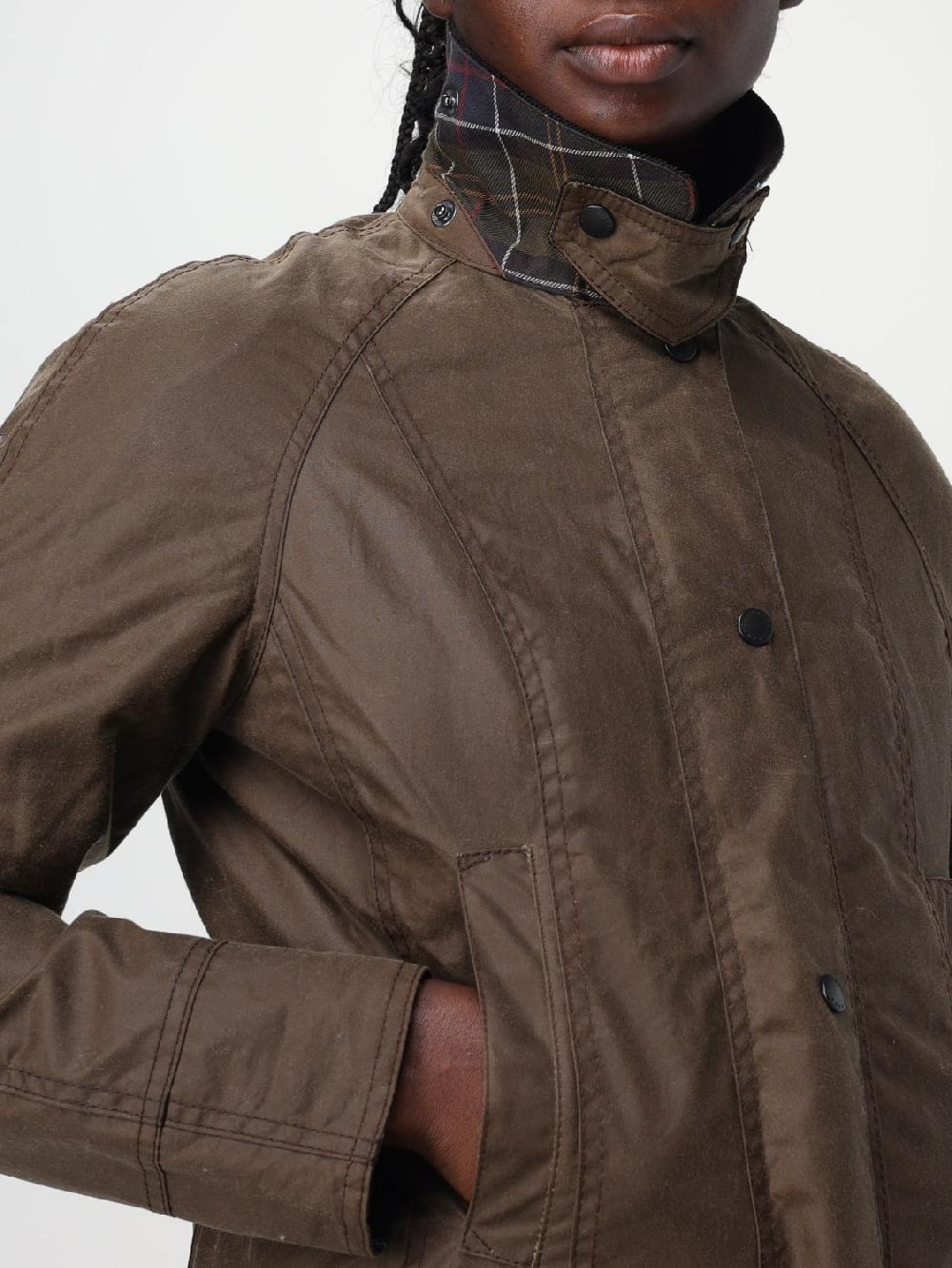 Giglio Giacca Barbour In Cotone Cerato