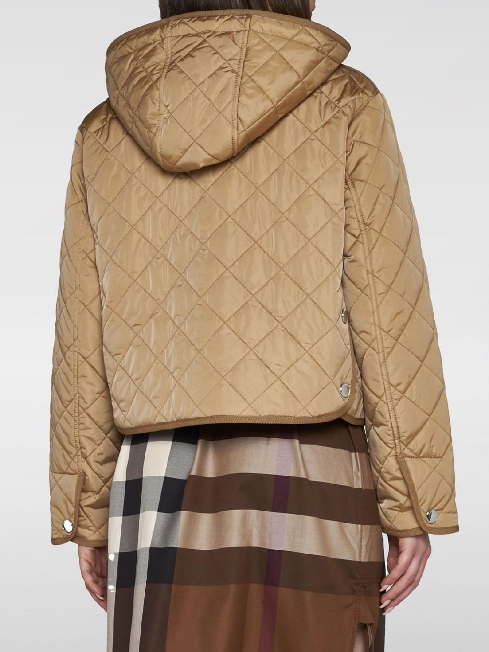 Giglio Giacca Burberry In Nylon Trapuntato