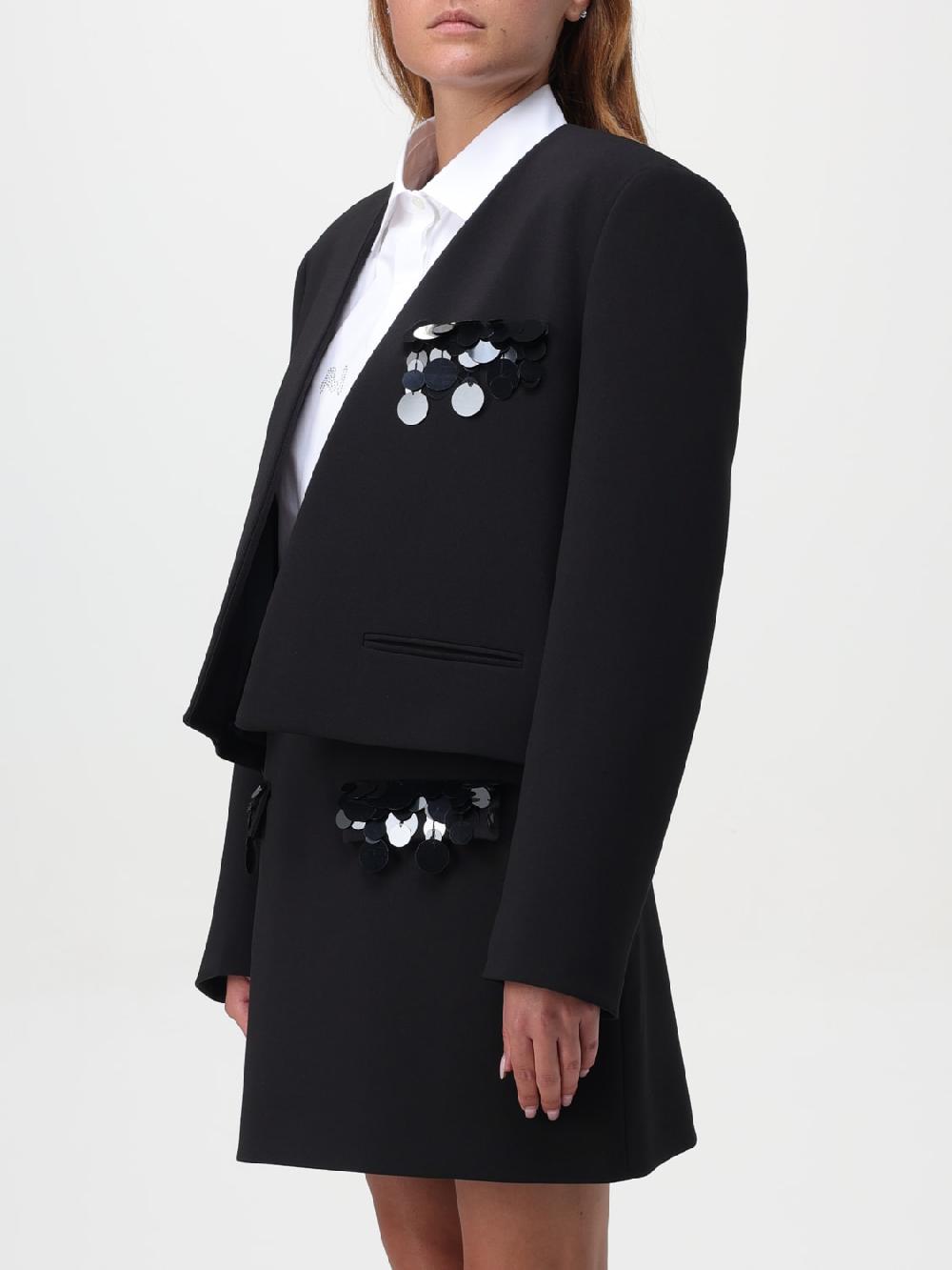 Giglio Giacca Con Paillettes MSGM In Crepe