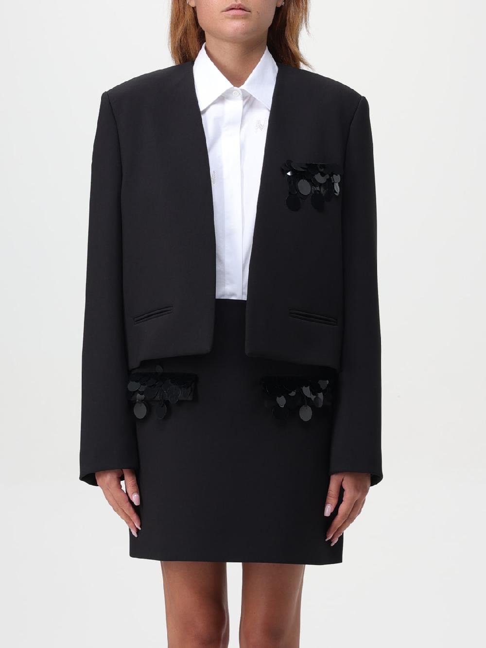 Giglio Giacca con paillettes MSGM in crepe
