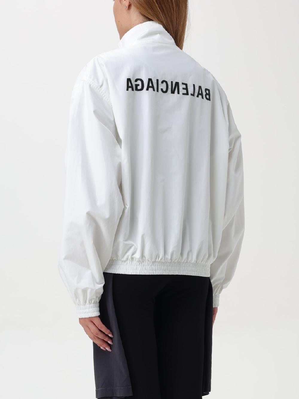 Giglio Giacca Con Zip Balenciaga In Cotone