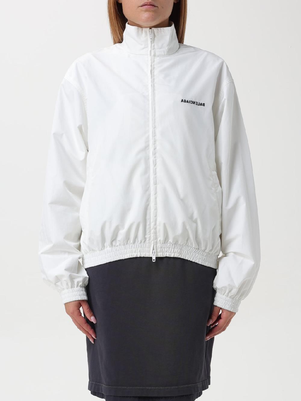 Giglio Giacca con zip Balenciaga in cotone