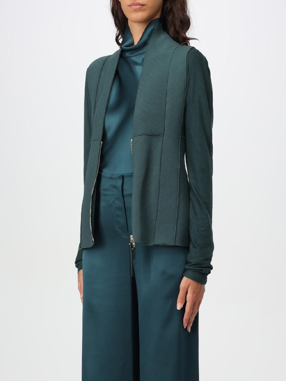 Giglio Giacca Con Zip Giorgio Armani