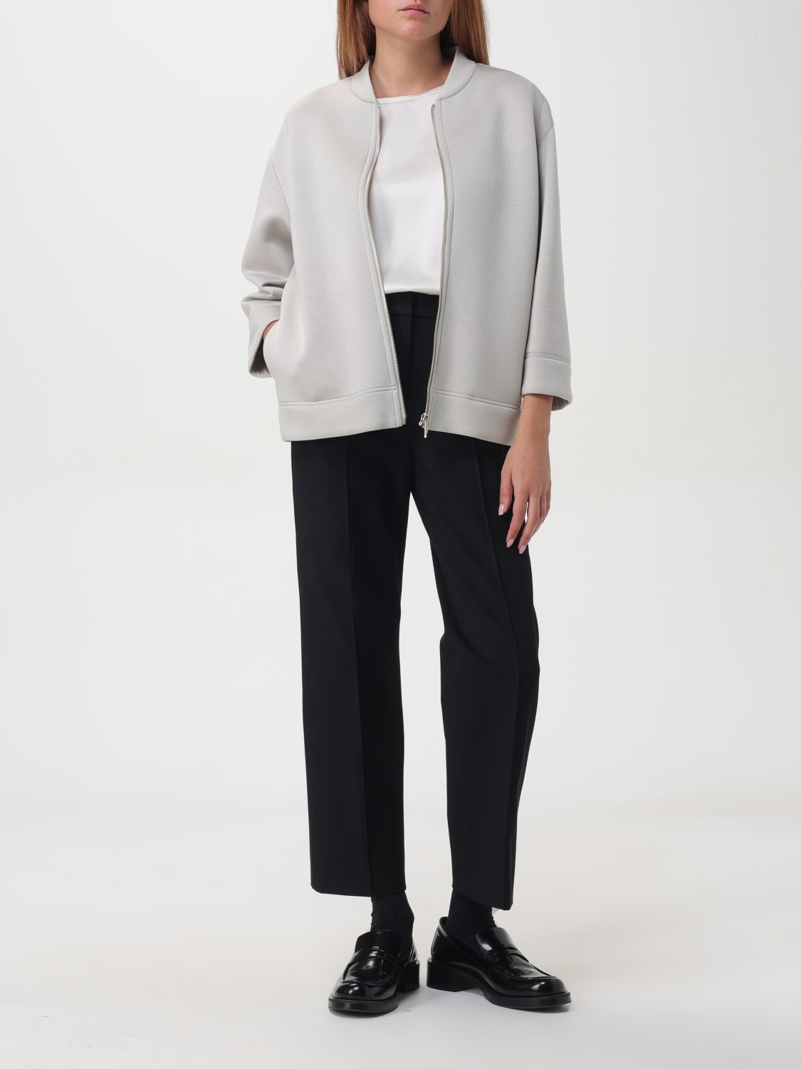 Giglio Giacca Con Zip In Viscosa 's Max Mara