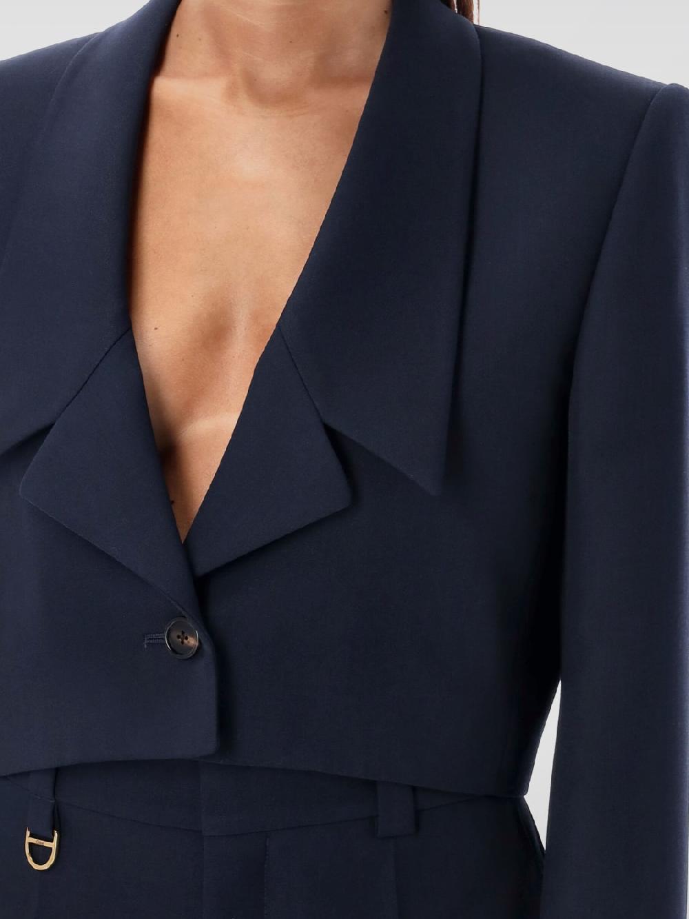 Giglio Giacca Crop Chloé In Lana