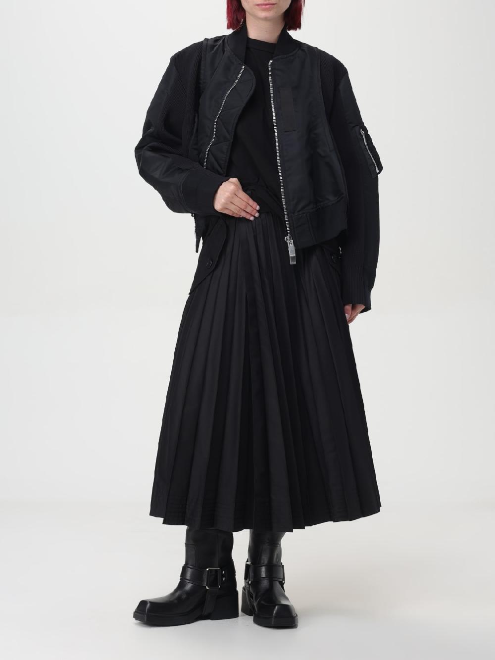 Giglio Giacca Crop Con Zip Sacai