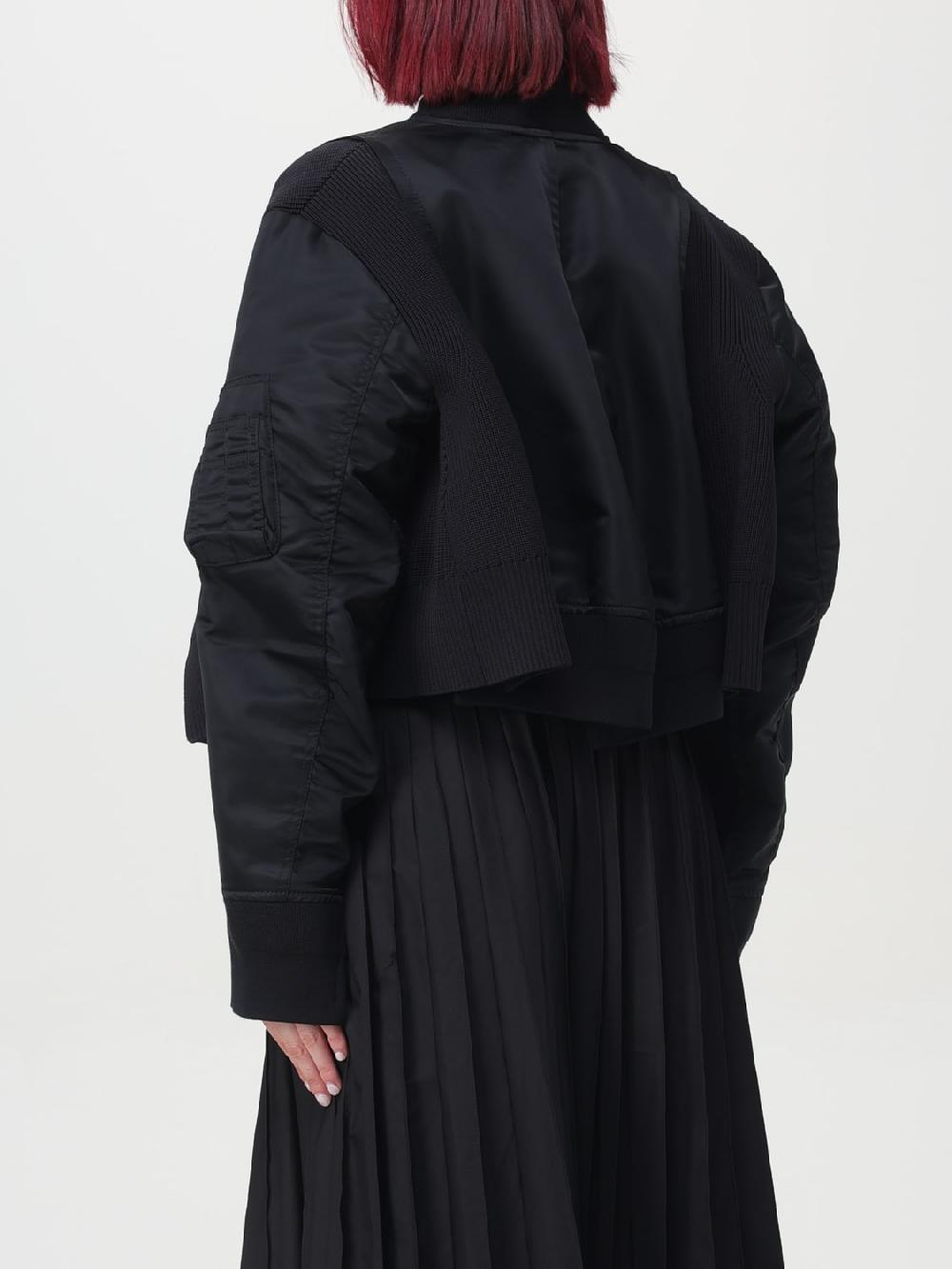 Giglio Giacca Crop Con Zip Sacai