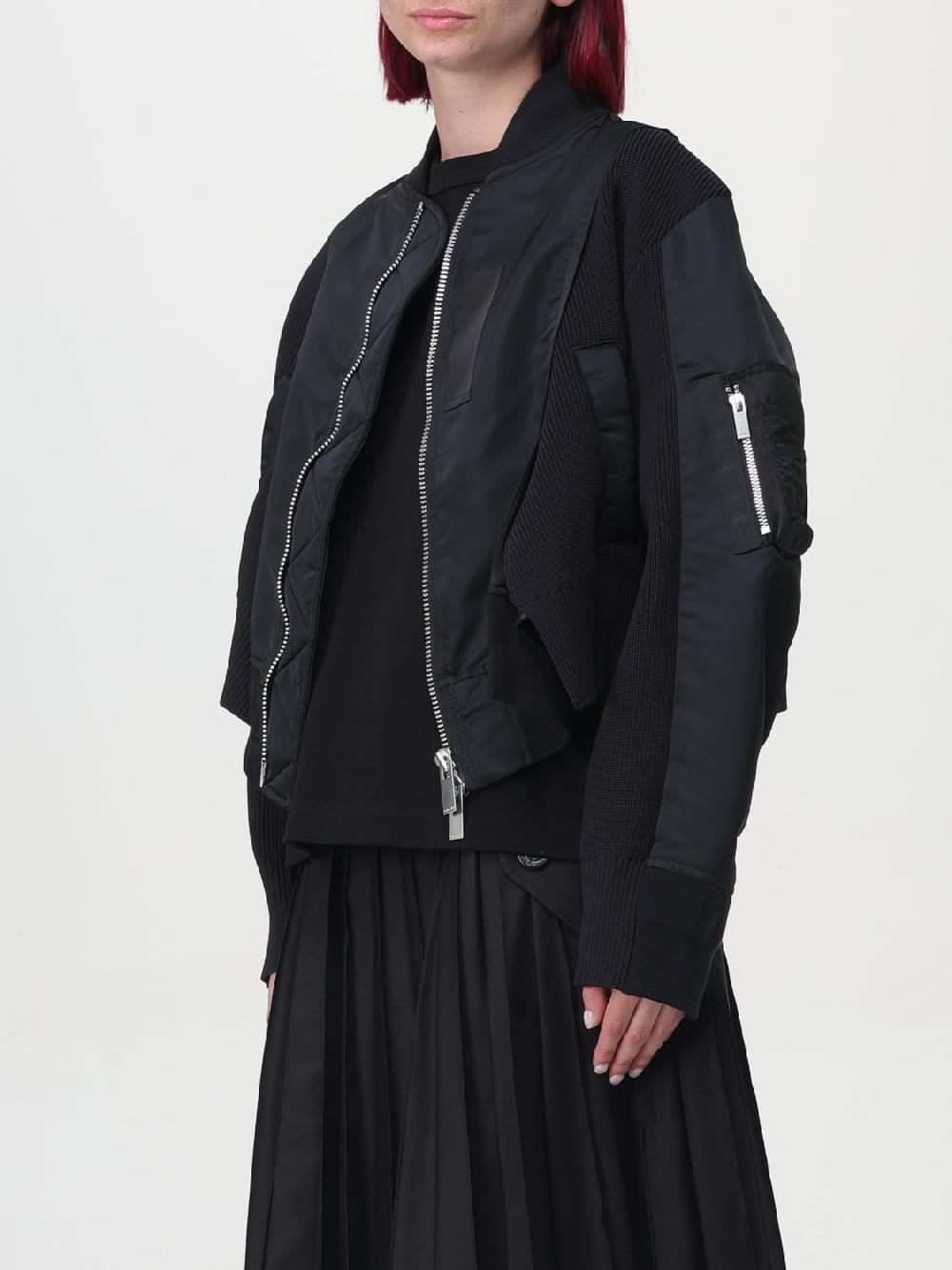 Giglio Giacca Crop Con Zip Sacai