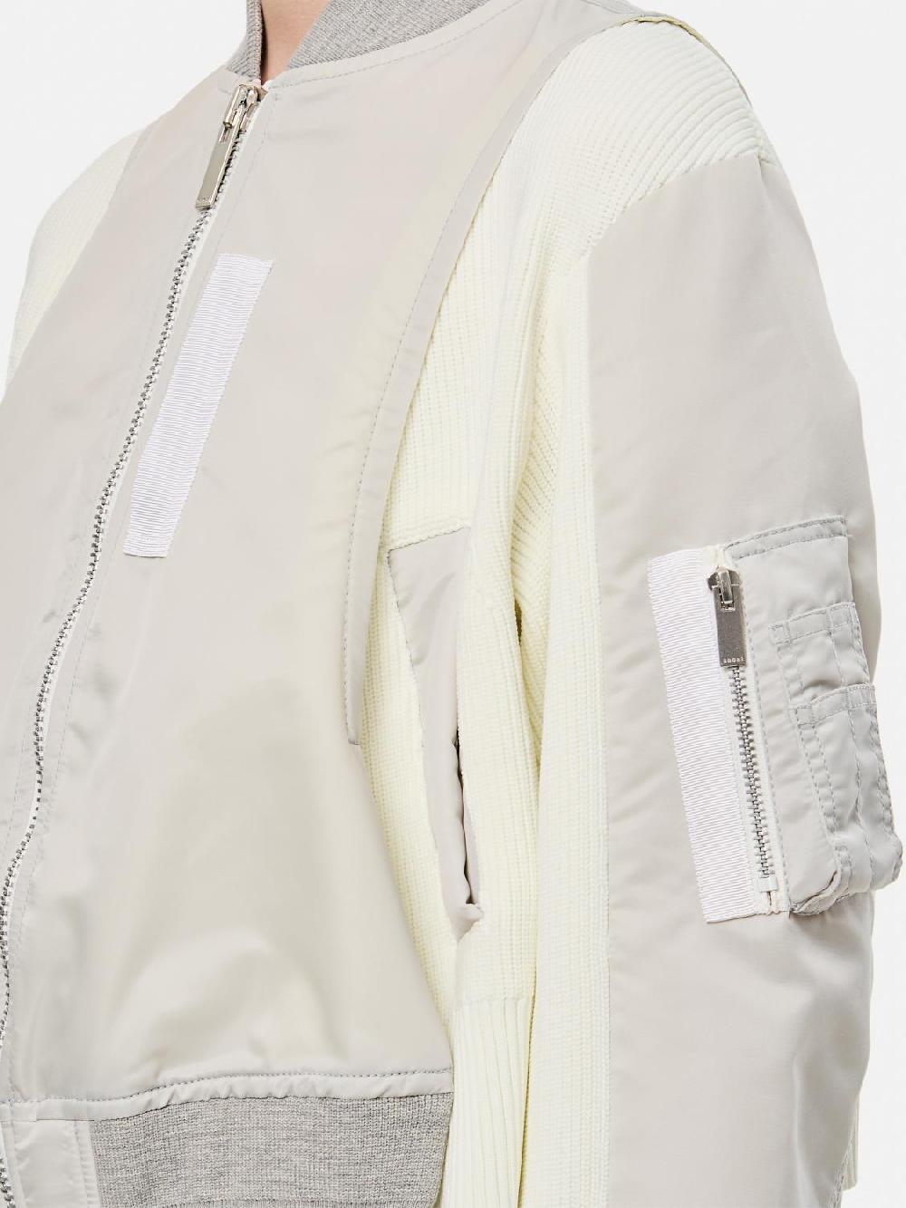 Giglio Giacca Crop Con Zip Sacai