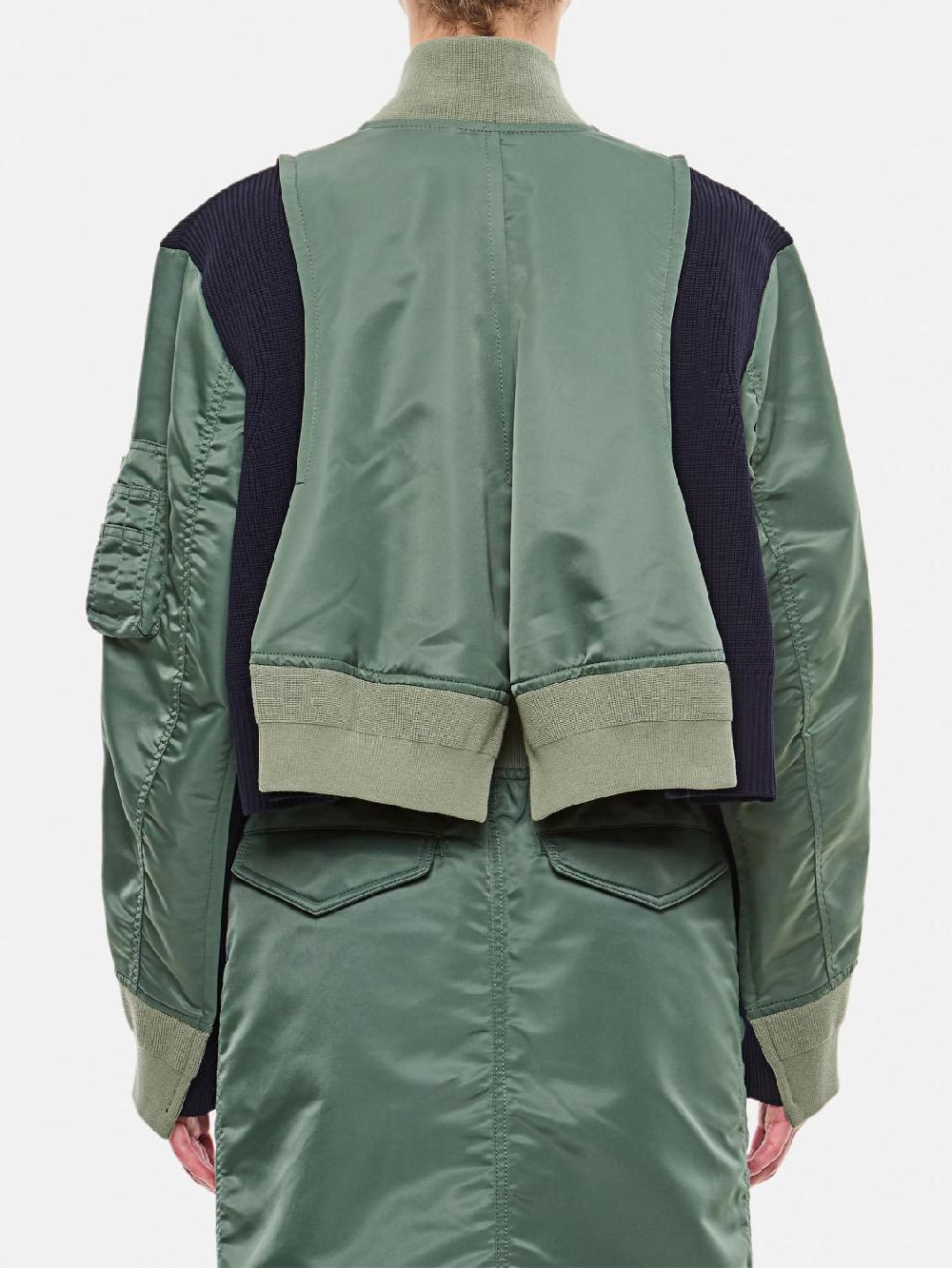 Giglio Giacca Crop Con Zip Sacai