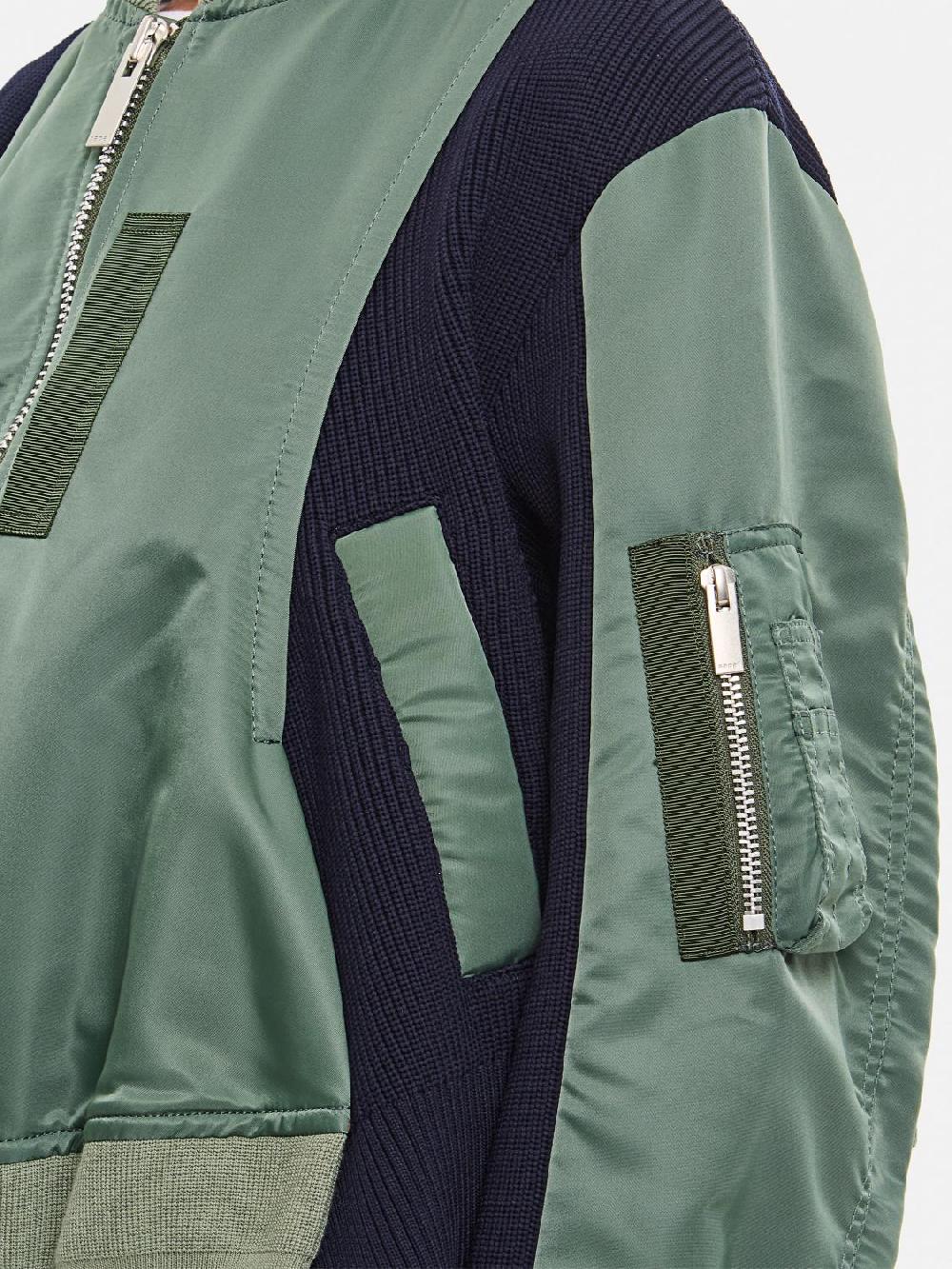 Giglio Giacca Crop Con Zip Sacai