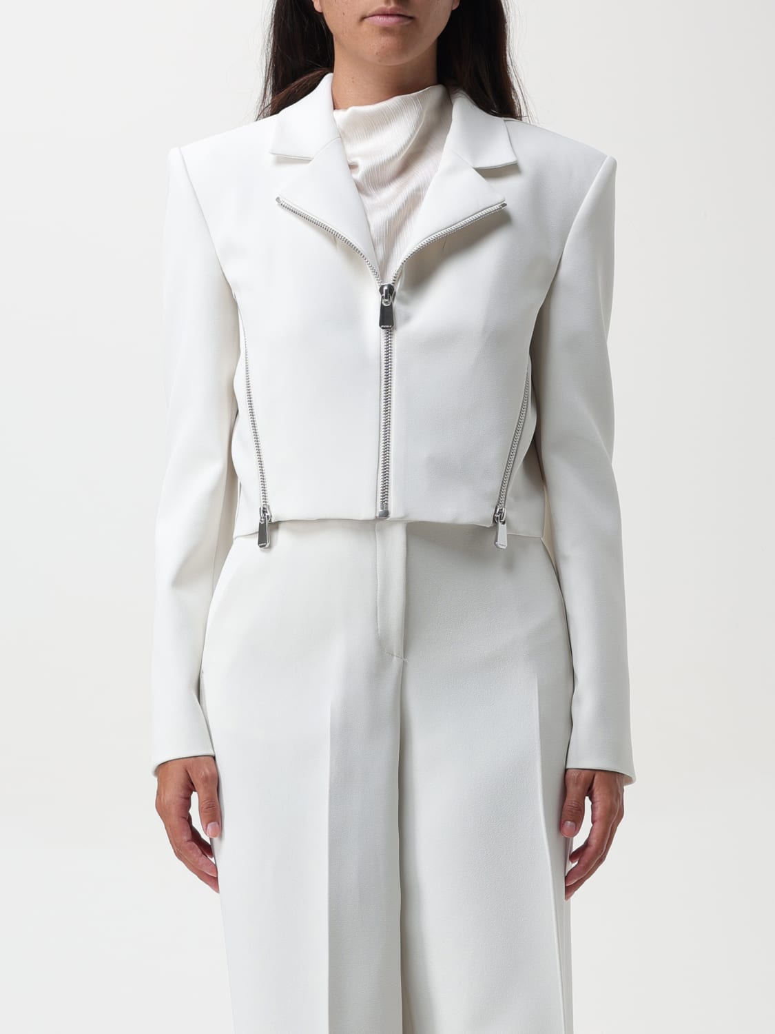Giglio Giacca crop Pinko con zip