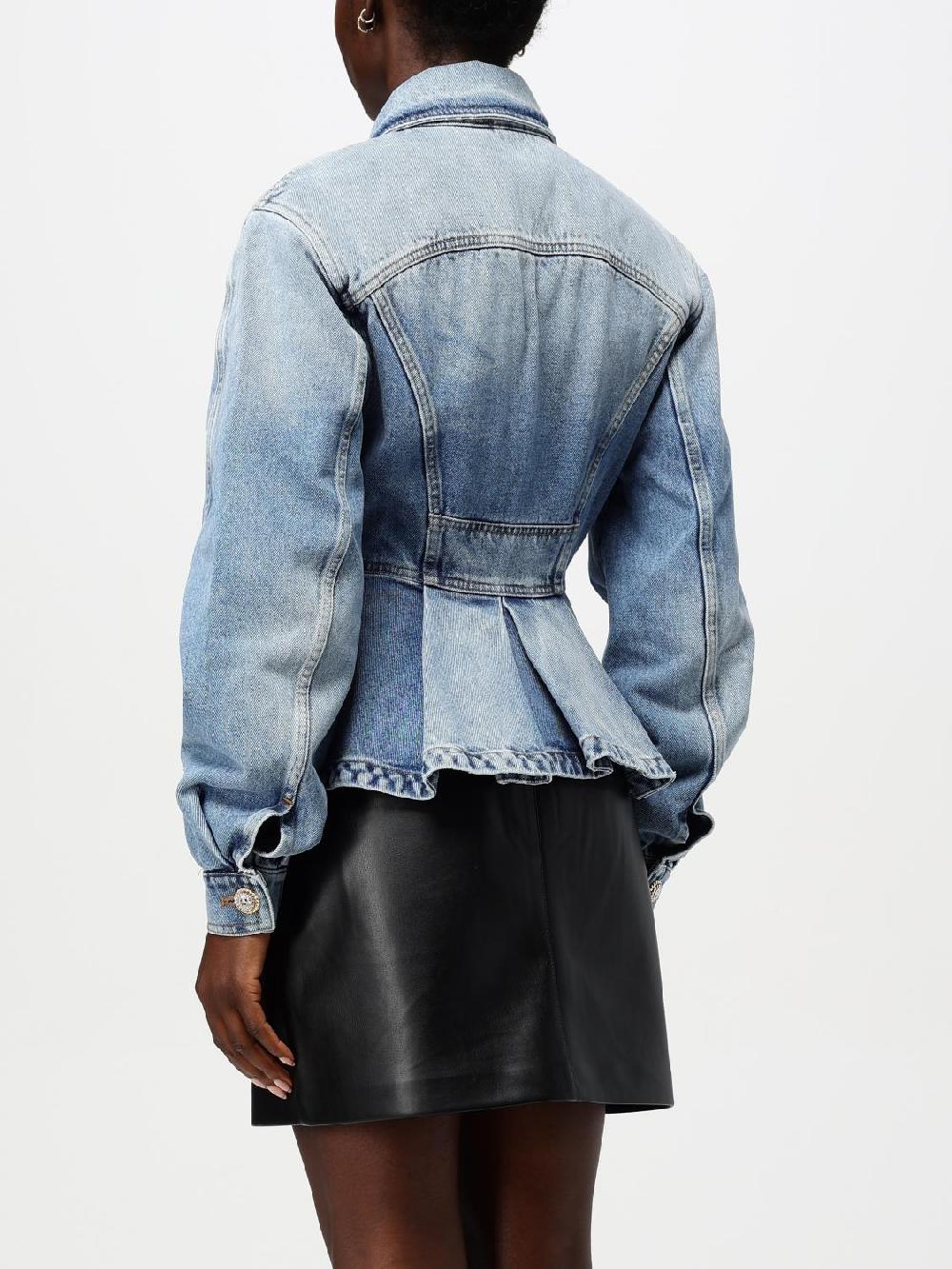 Giglio Giacca Denim Donna Balmain
