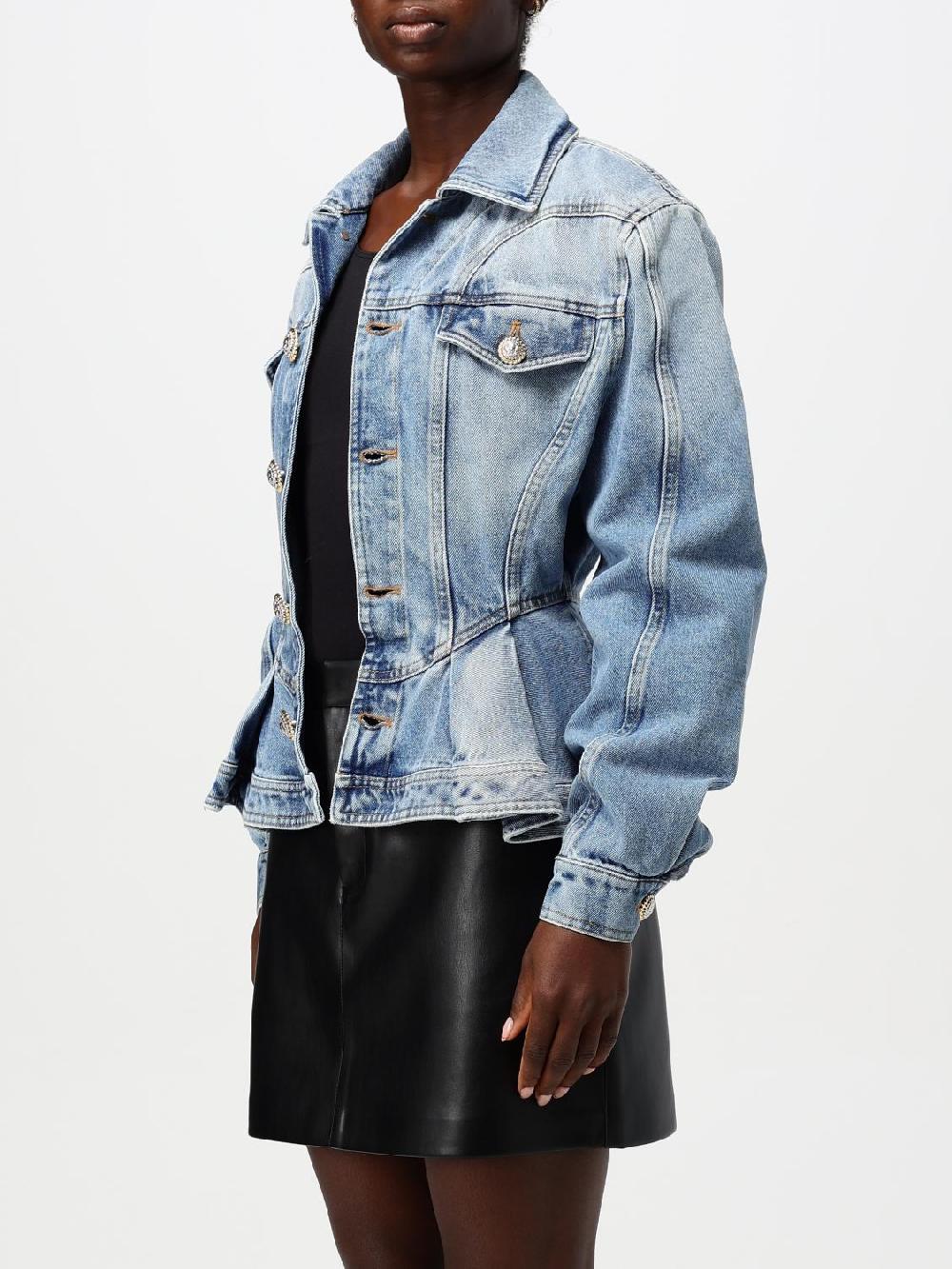 Giglio Giacca Denim Donna Balmain