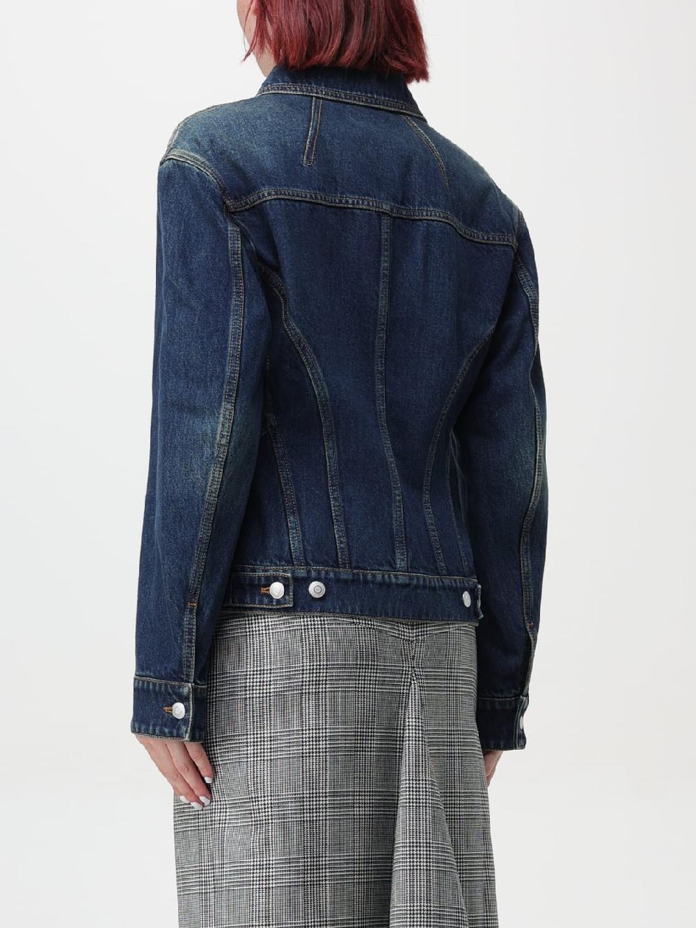 Giglio Giacca Di Jeans Alexander McQueen