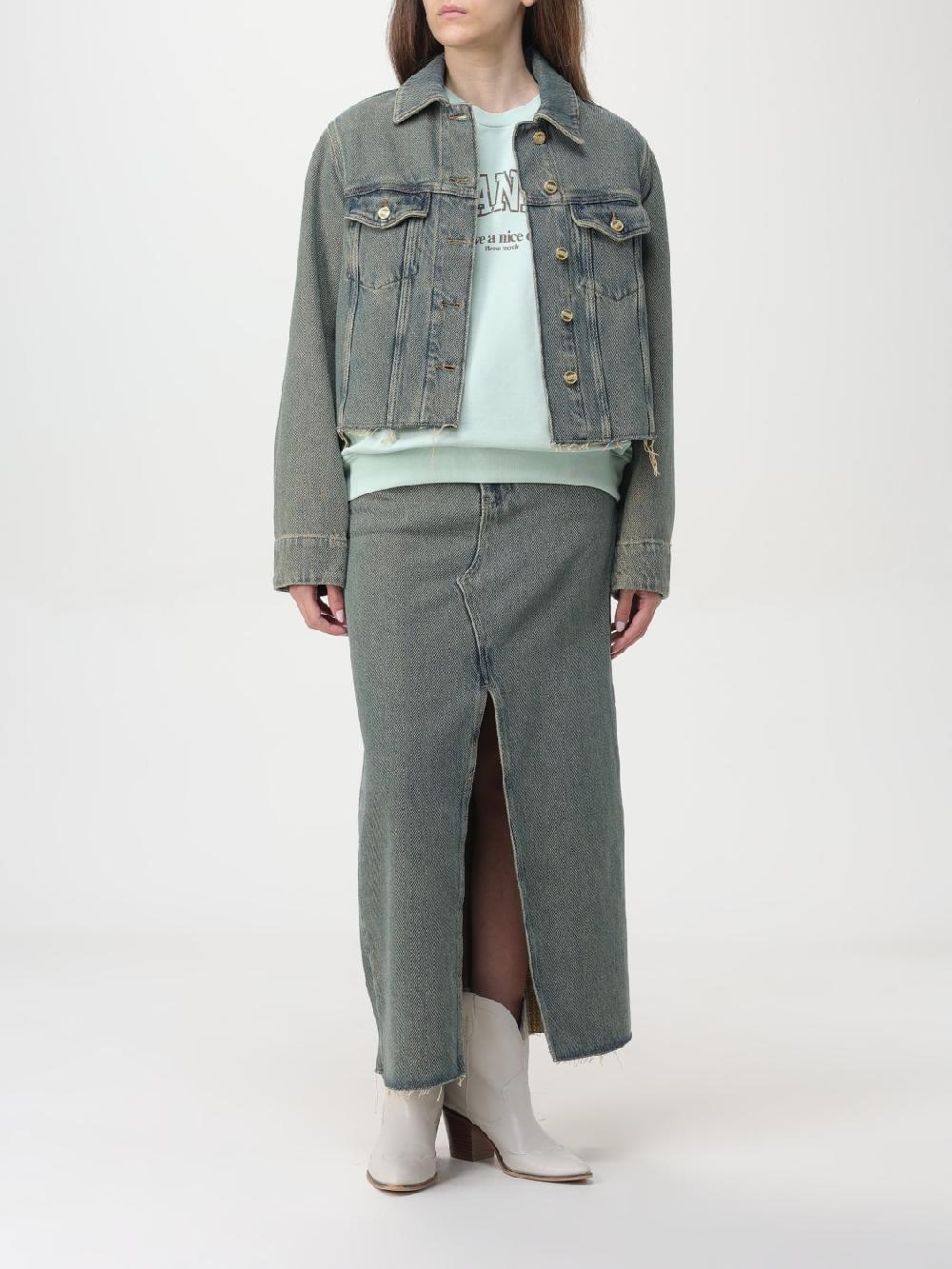 Giglio Giacca Di Jeans Ganni Vintage