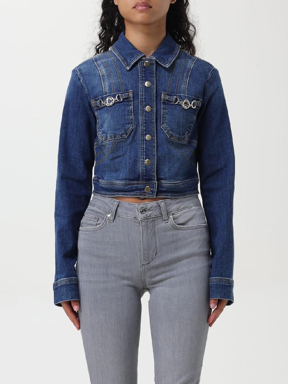 Giglio Giacca di jeans Liu Jo con morsetti