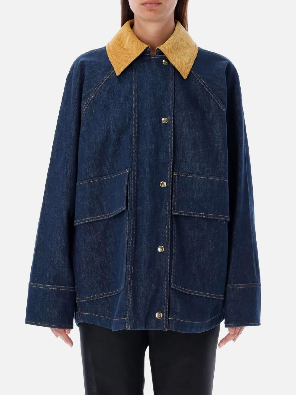 Giglio Giacca di jeans oversize Patou