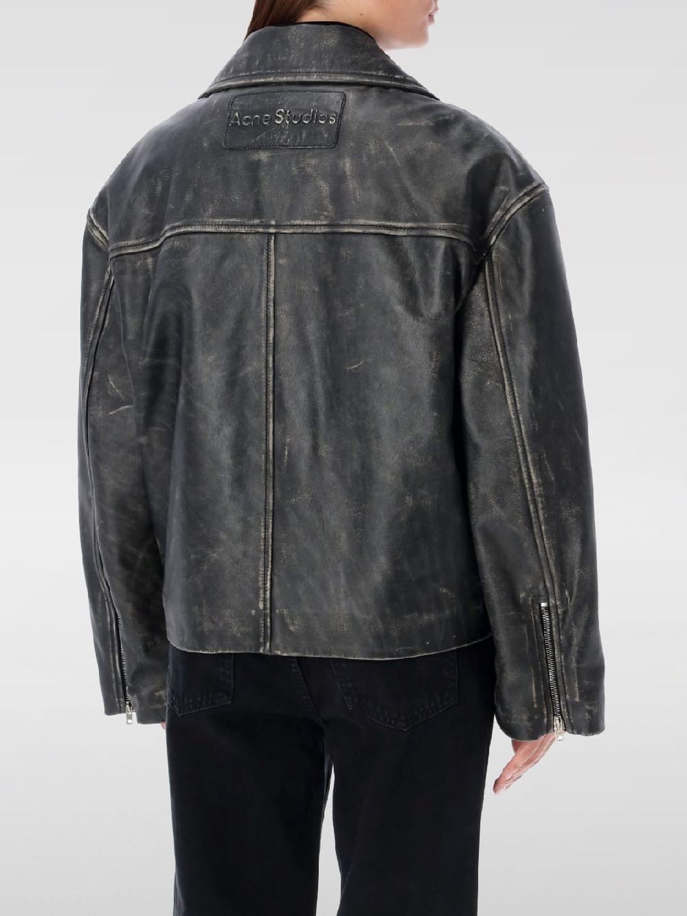 Giglio Giacca Di Pelle Acne Studios