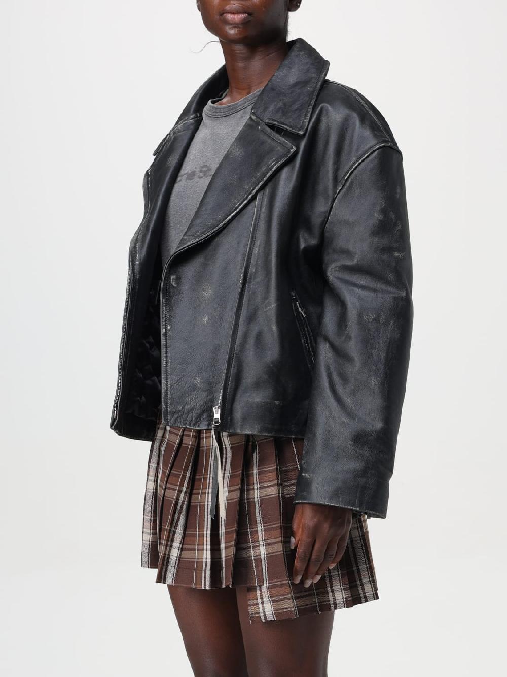 Giglio Giacca Di Pelle Acne Studios