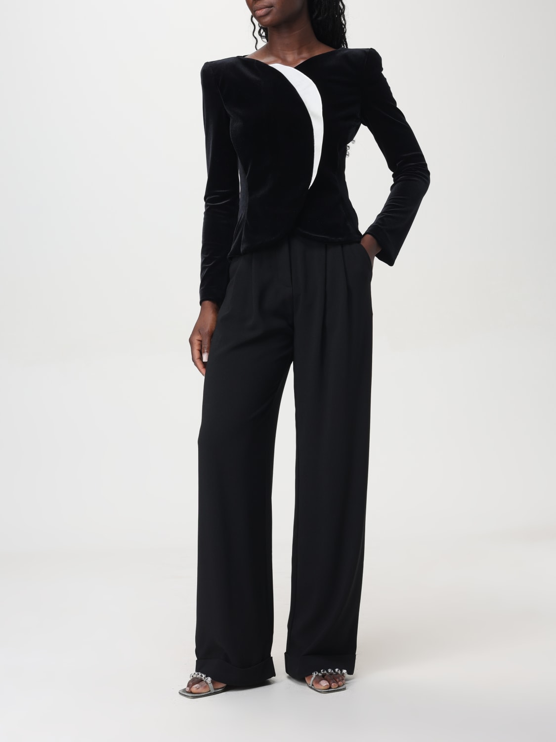 Giglio Giacca Emporio Armani In Velluto