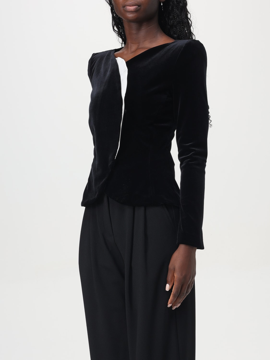 Giglio Giacca Emporio Armani In Velluto