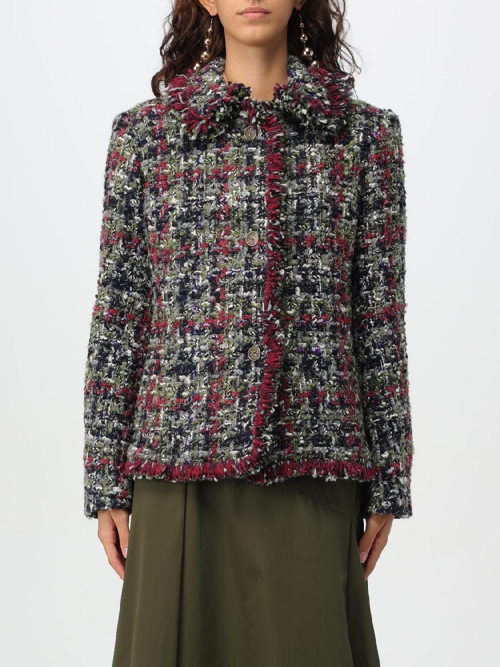 Giglio Giacca Etro in bouclè di misto lana