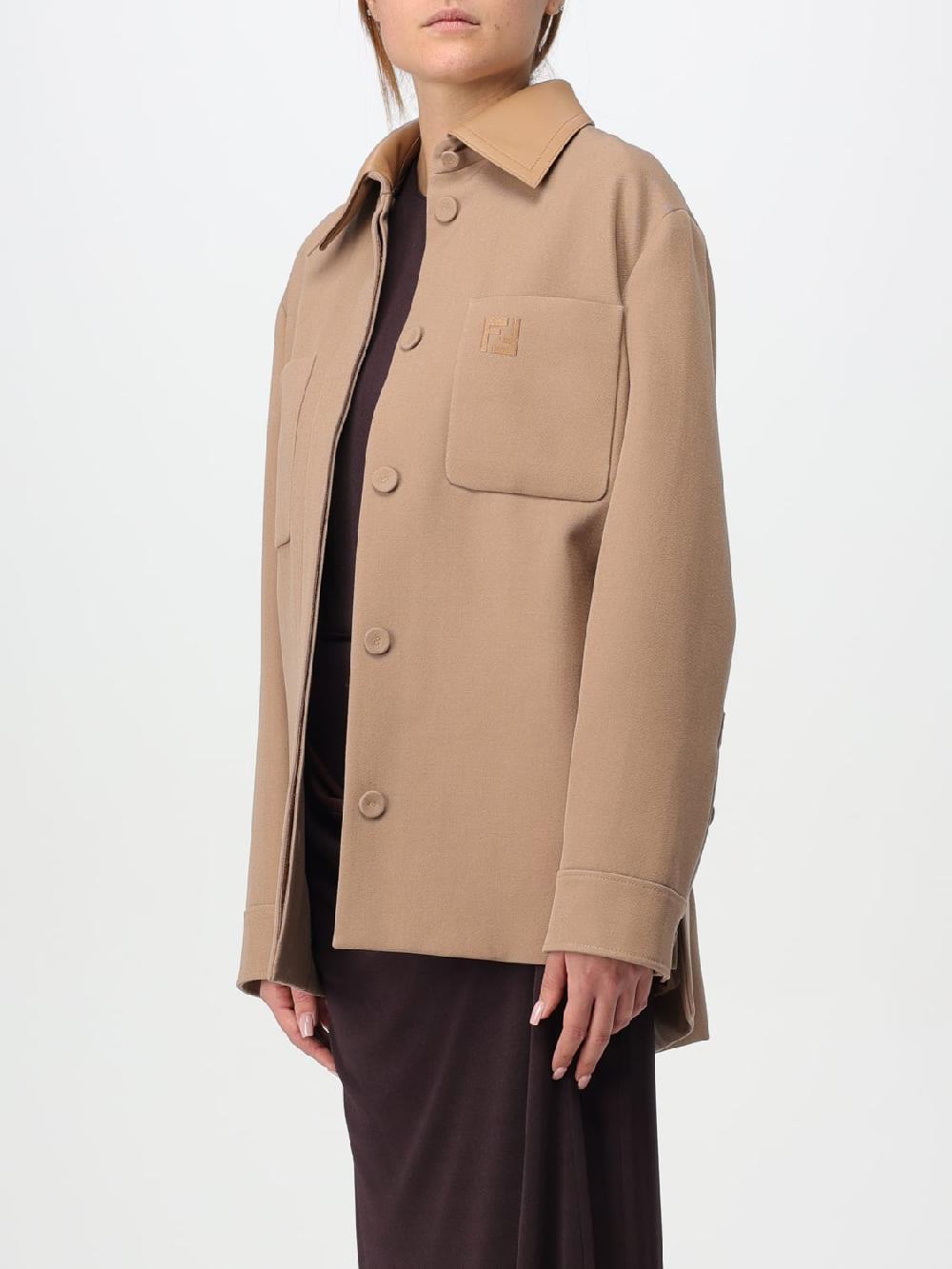 Giglio Giacca Fendi In Viscosa E Lana