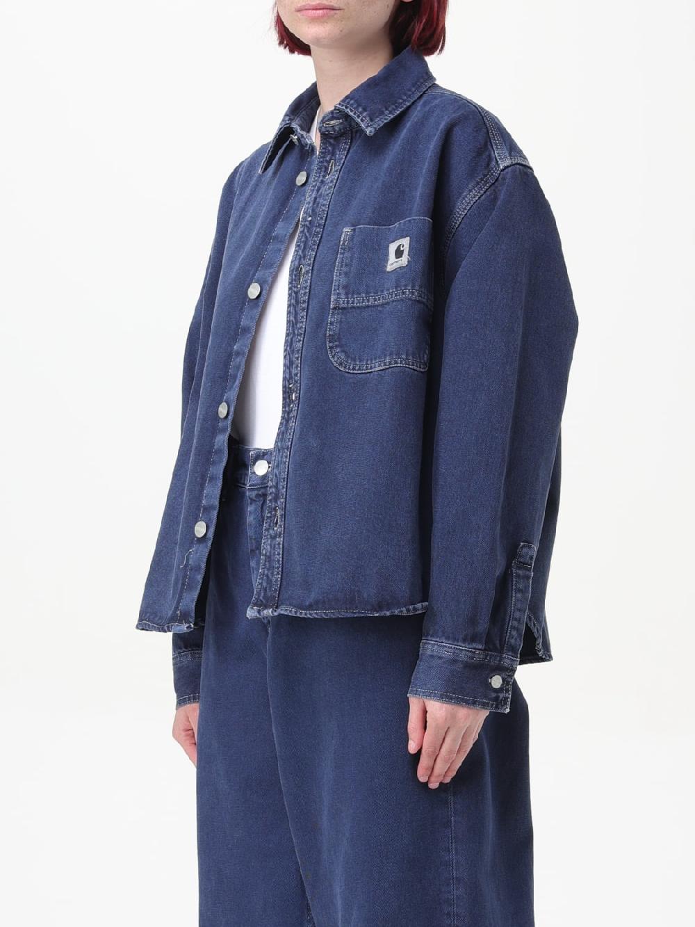 Giglio Giacca Georgia Carhartt Wip In Denim