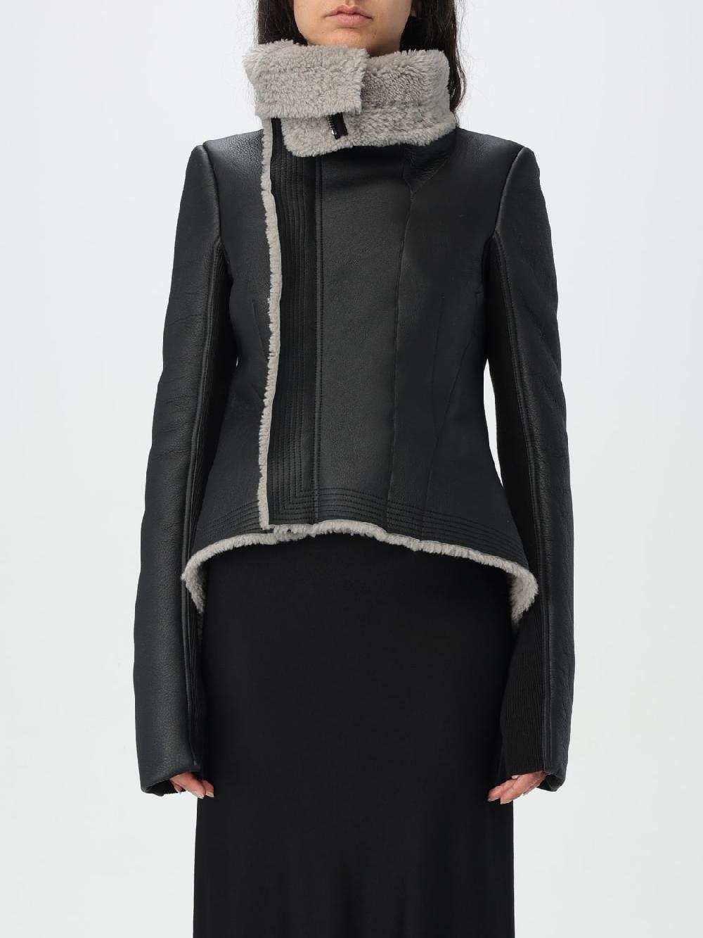 Giglio Giacca in pelle di agnello Rick Owens