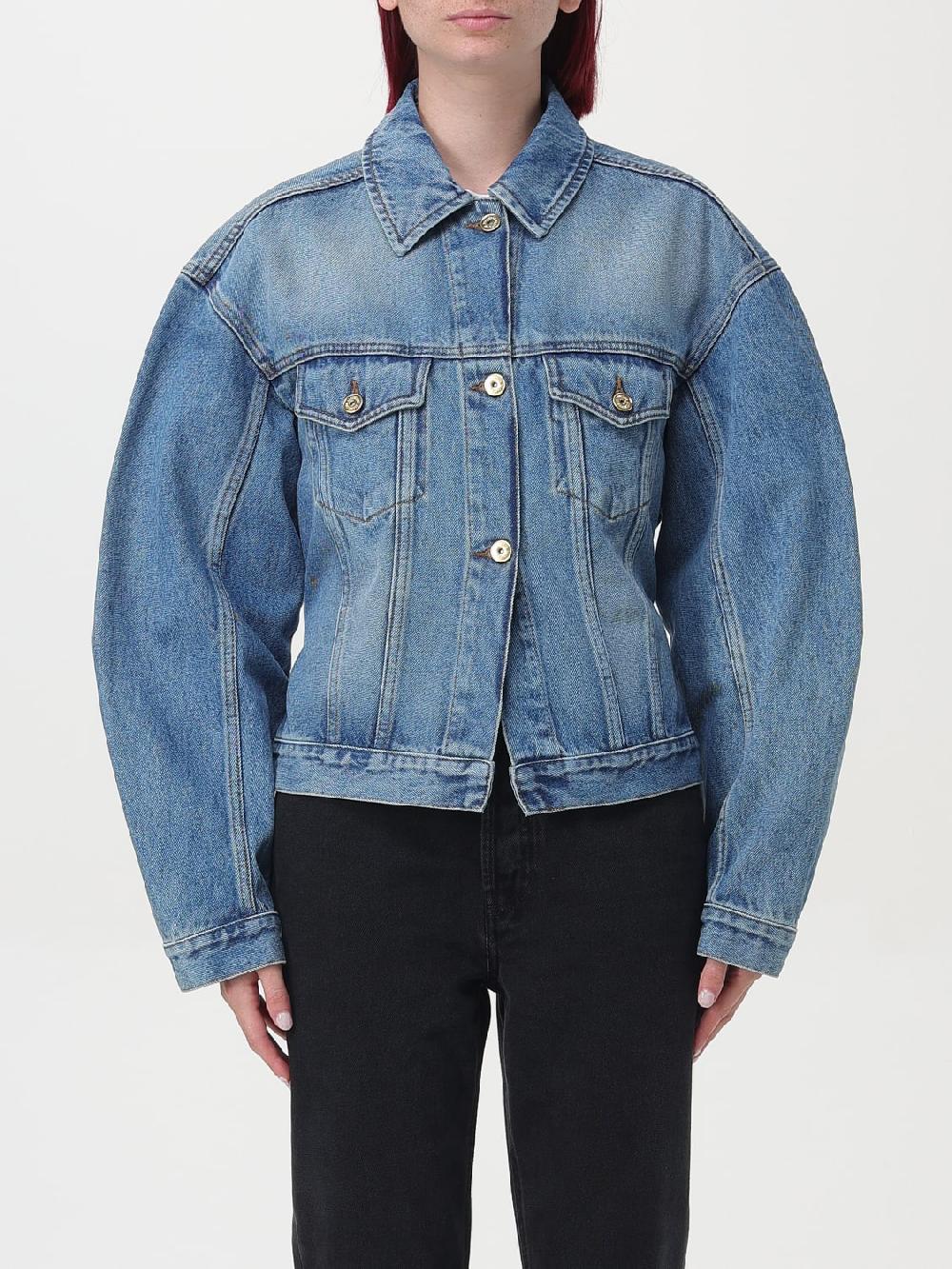 Giglio Giacca Jacquemus in denim di cotone